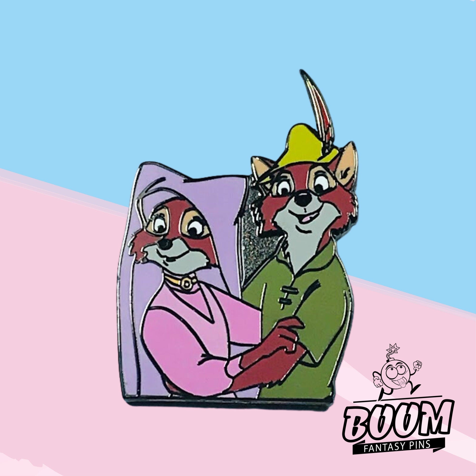 Pin – Maid Marian and Robin Hood from Robin Hood – Disney Fantasy