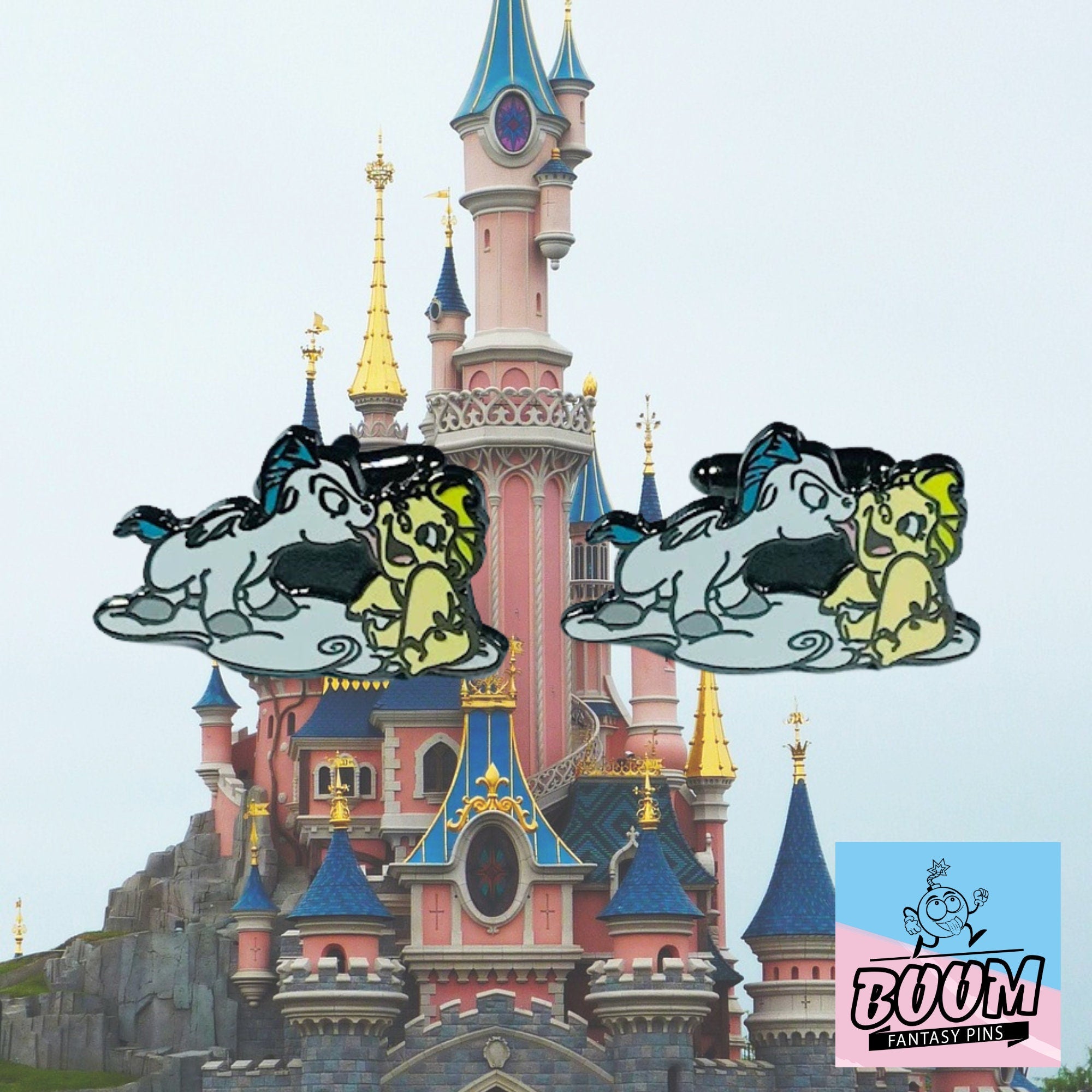 Gemelos – Pegaso y Zeus de niño de Hércules – Disney Fantasy