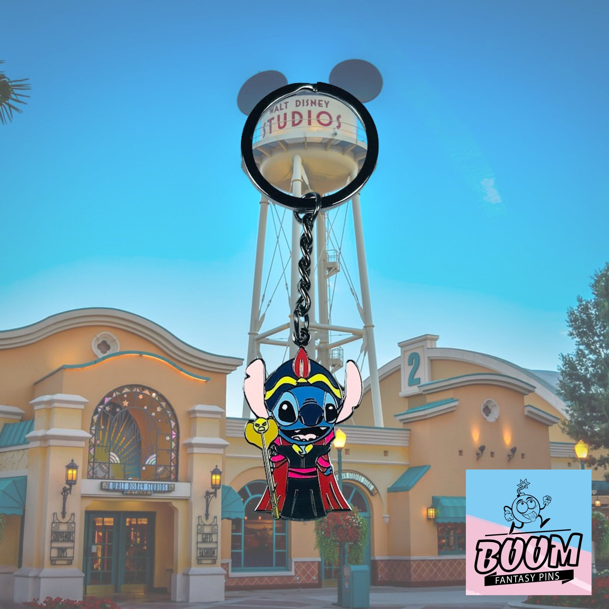 Llavero – Stitch como Jafar de Lilo y Stitch – Disney Fantasy