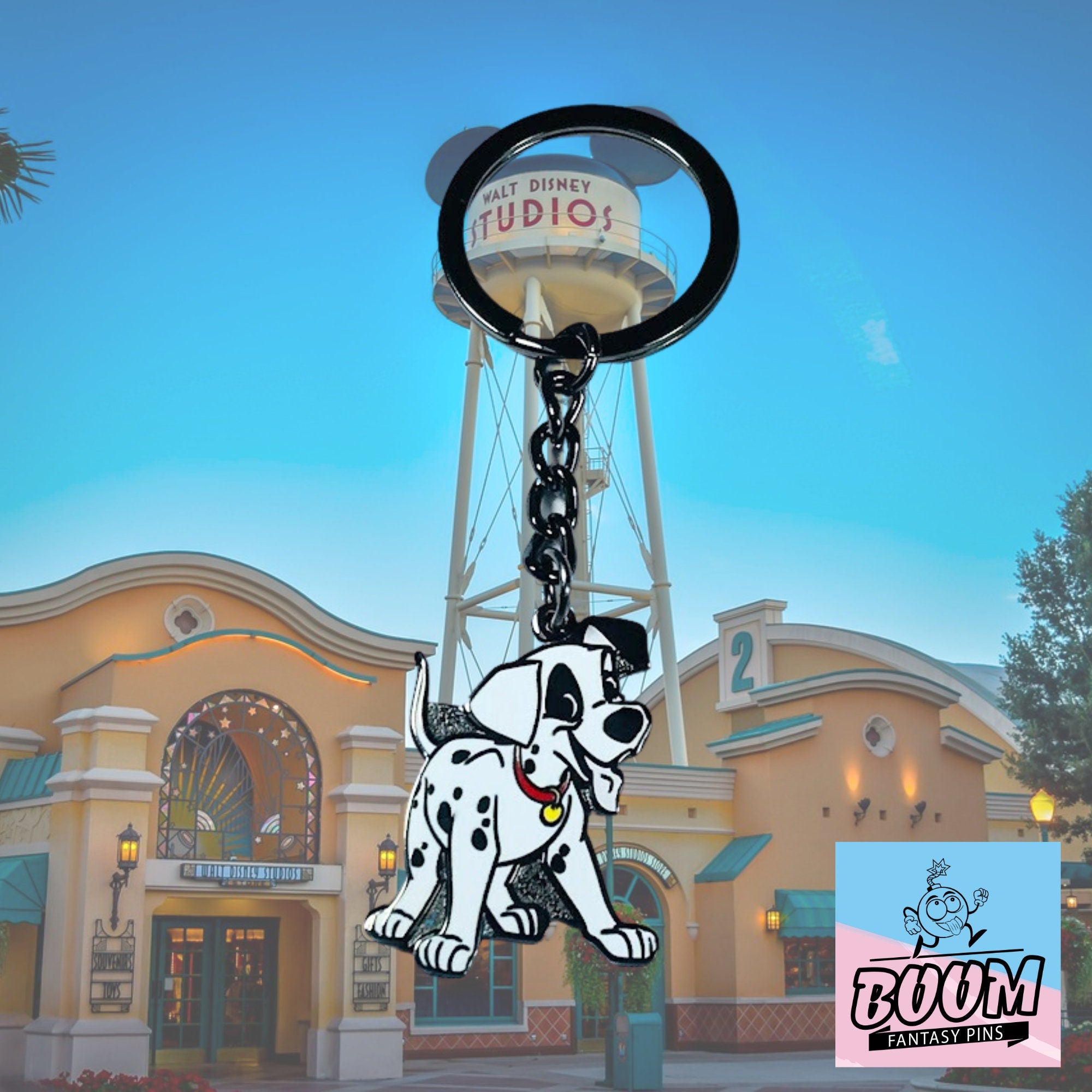 Llavero bicolor de 101 Dálmatas – Disney Fantasy