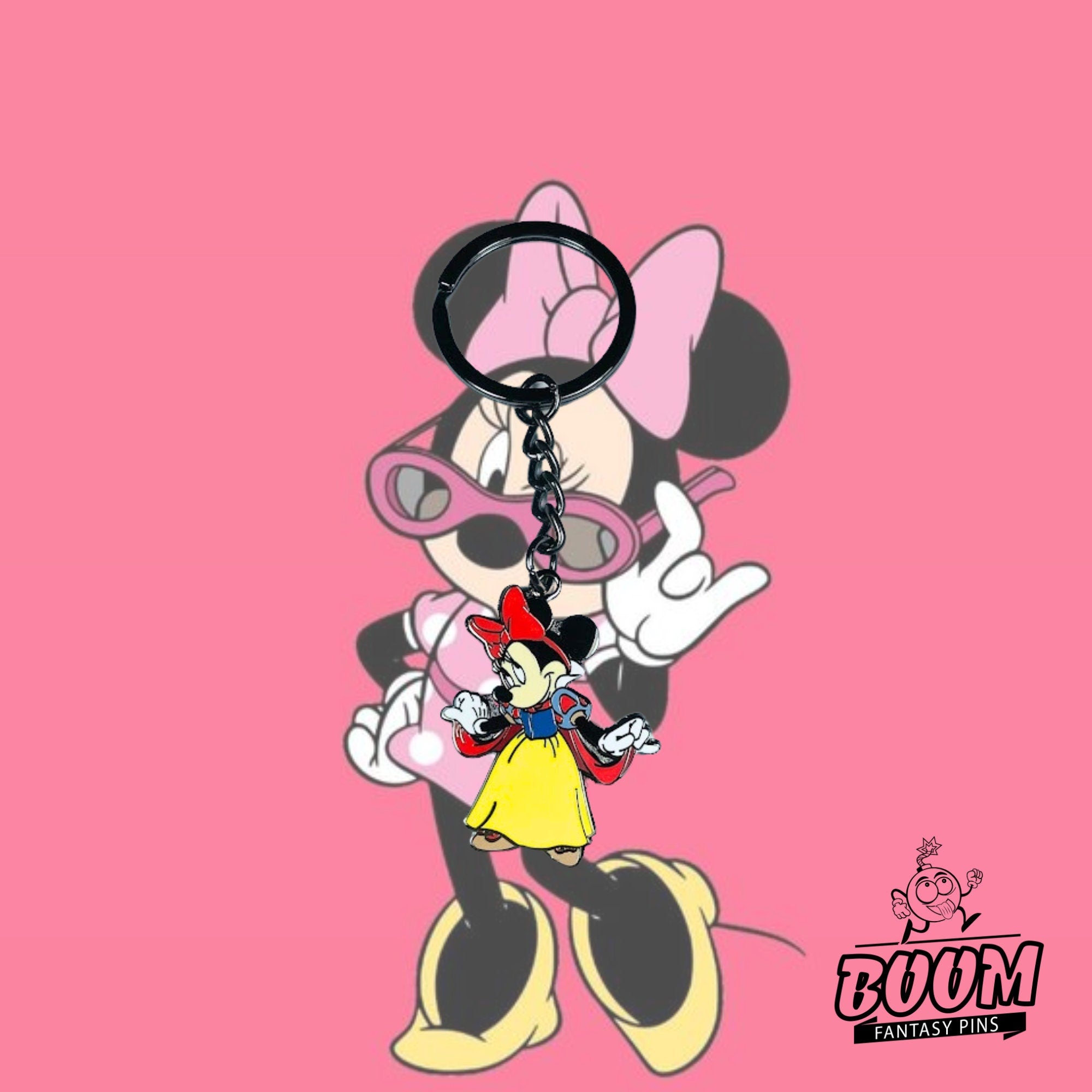 Llavero – Minnie Mouse de Blancanieves y los siete enanitos – Disney Fantasy