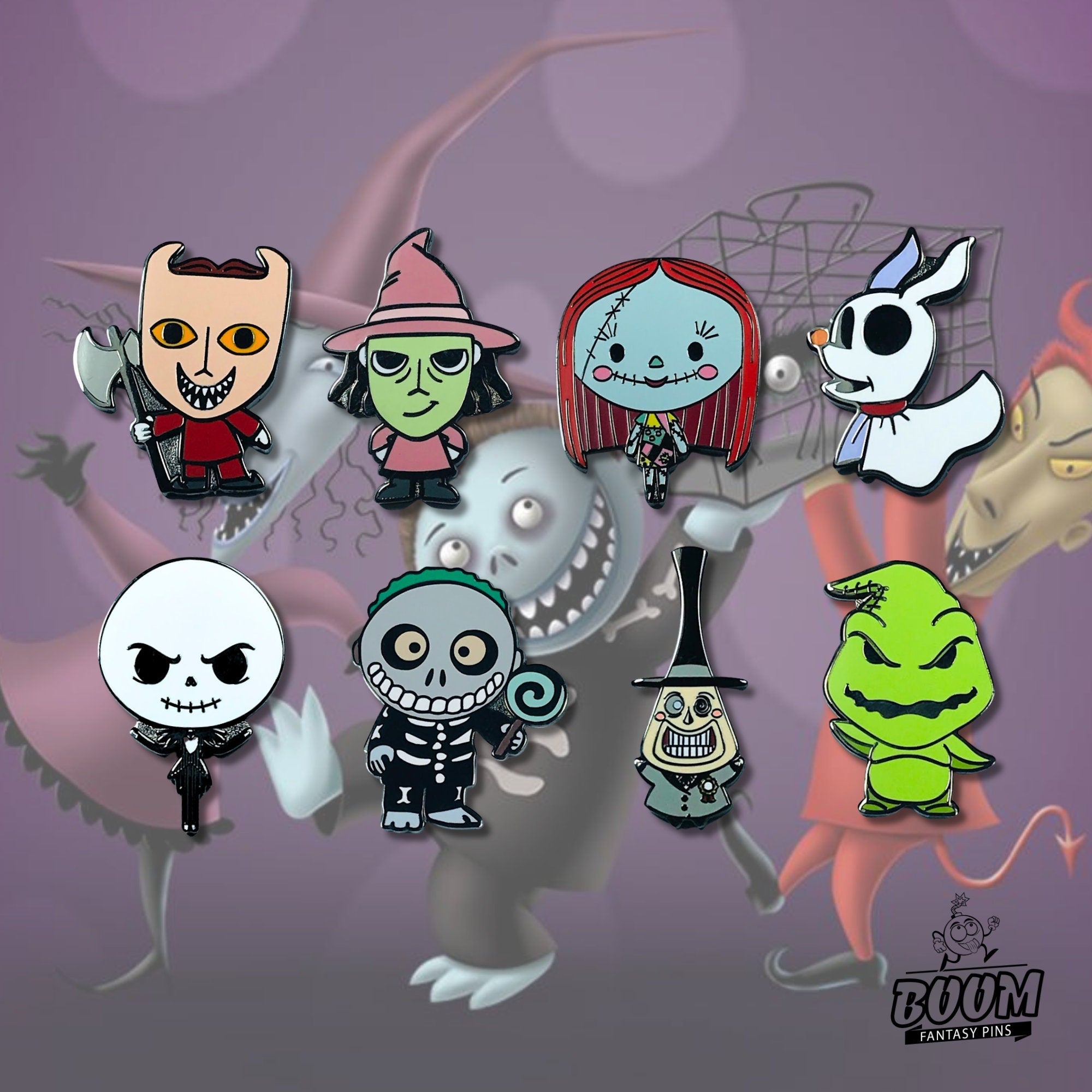 Pin's – Jack Skellington de L'Étrange Noël de Monsieur Jack – Disney Fantasy