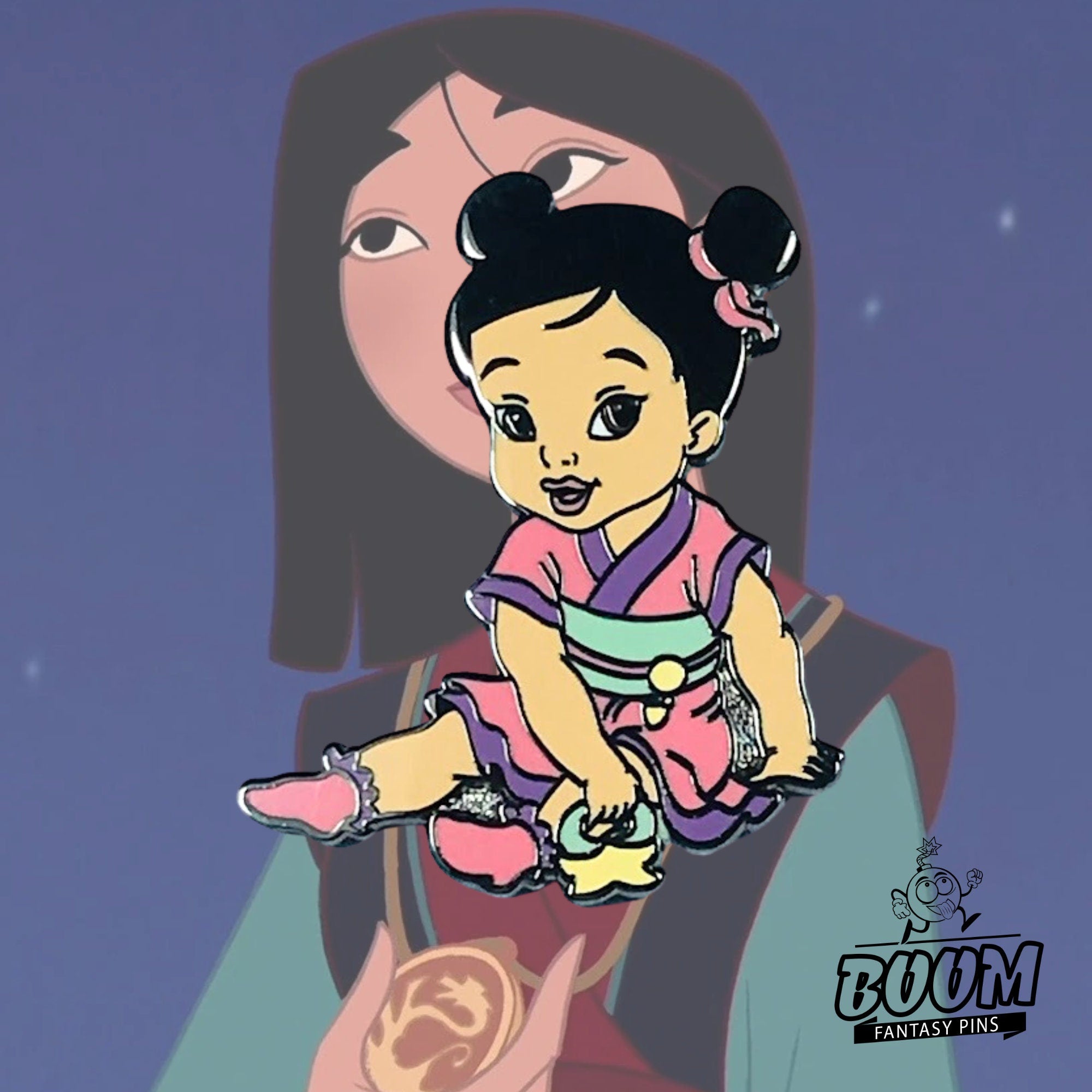Pin's – Mulan enfant du film Mulan – Disney Fantasy