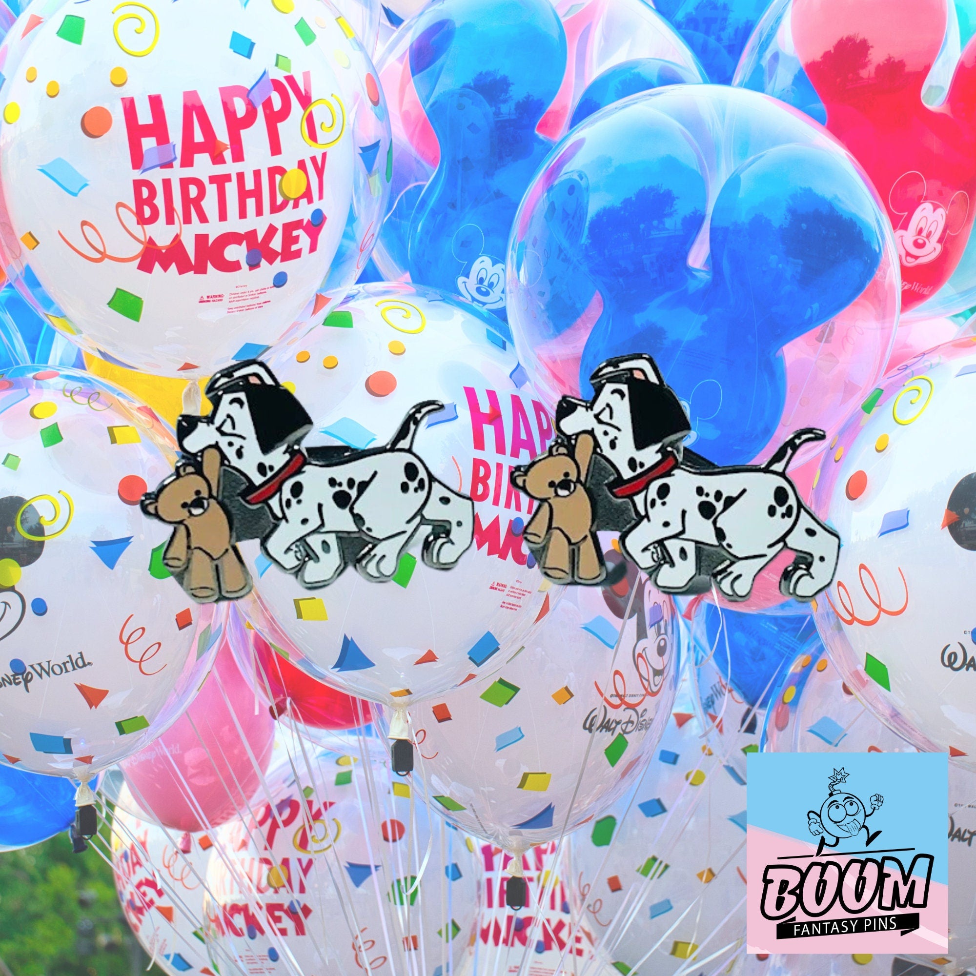 Gemelos – Parche y osito de 101 Dálmatas – Disney Fantasy