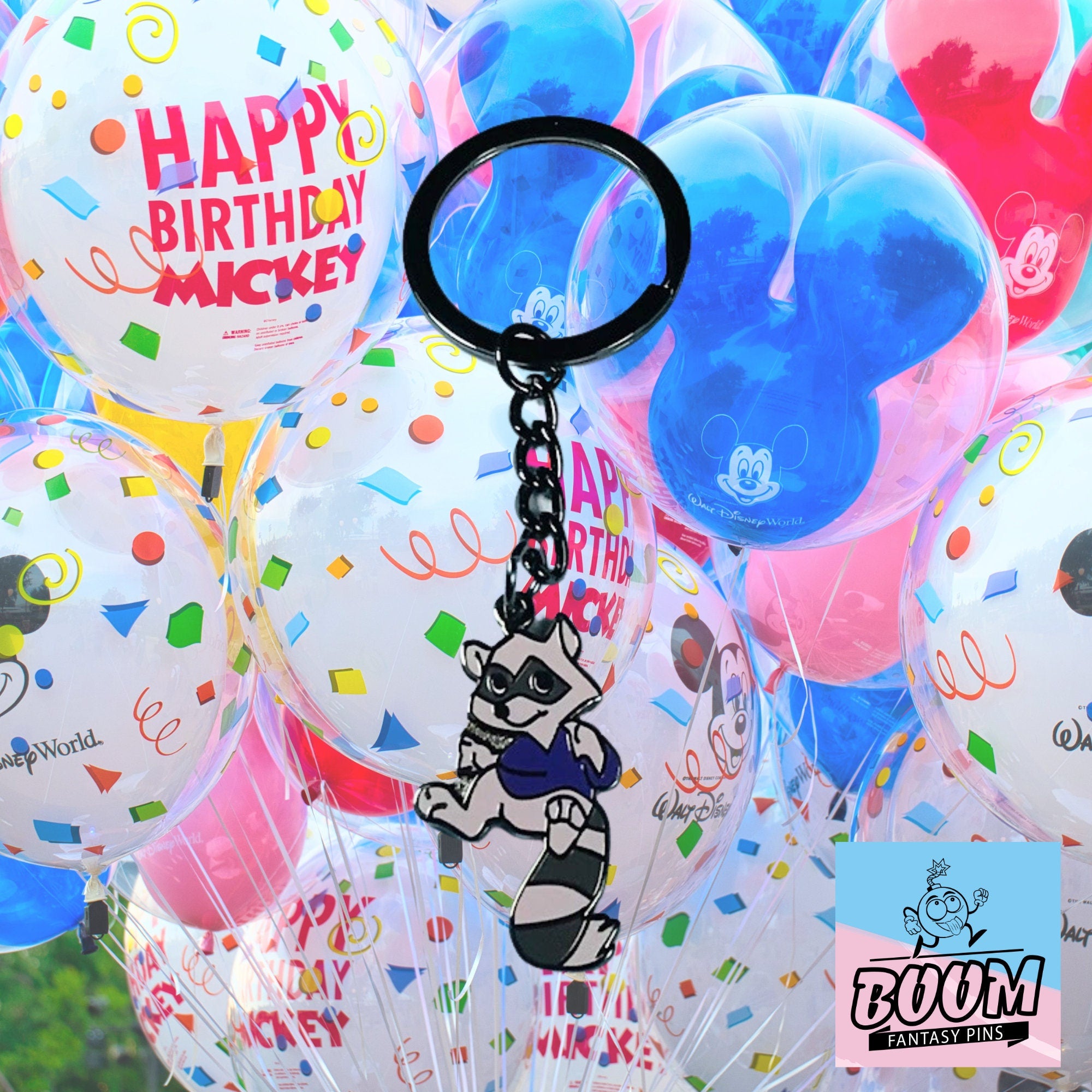 Porte-clés – Raton laveur de Robin des Bois – Disney Fantasy