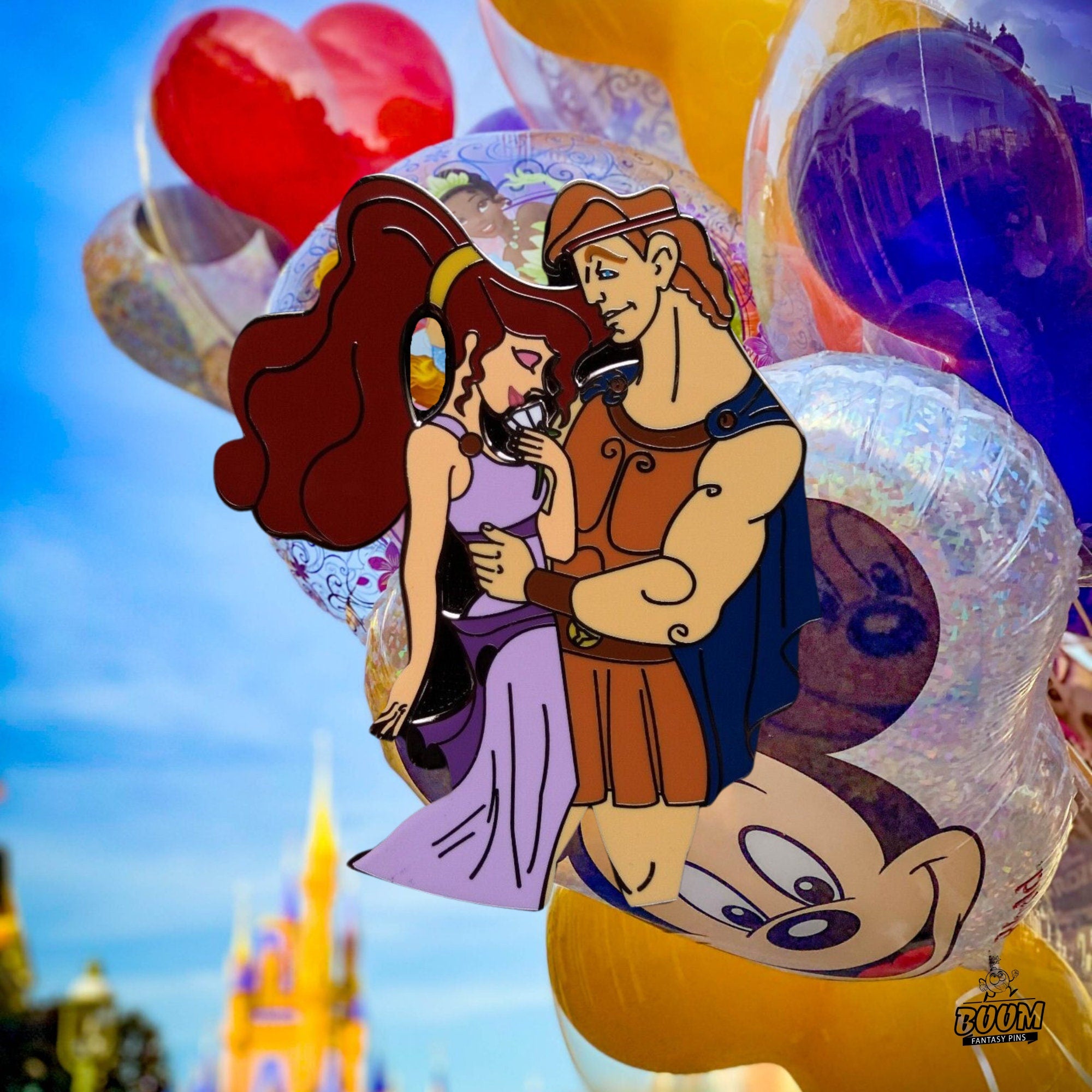 Pin – Hércules y Megara de Hércules – Disney Fantasy