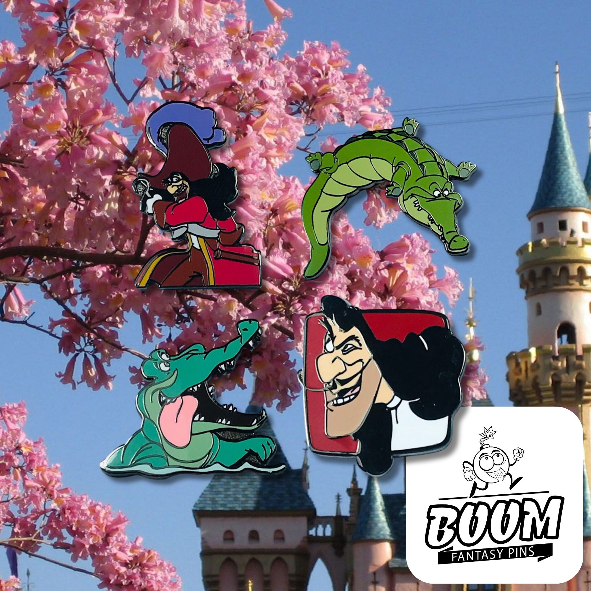 Pin's – Capitaine Crochet de Peter Pan – Disney Fantasy