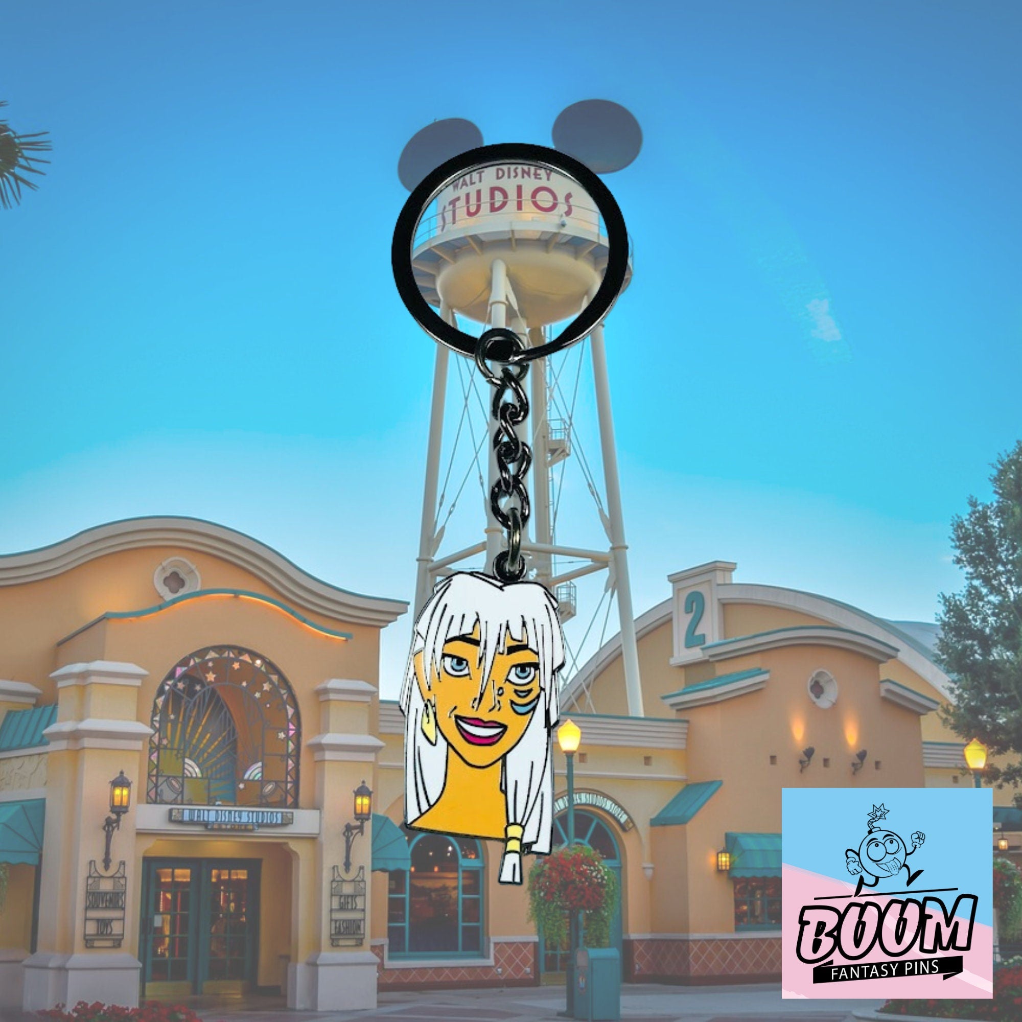 Llavero – Reina Kida de Atlantis: El Imperio Perdido – Disney Fantasy