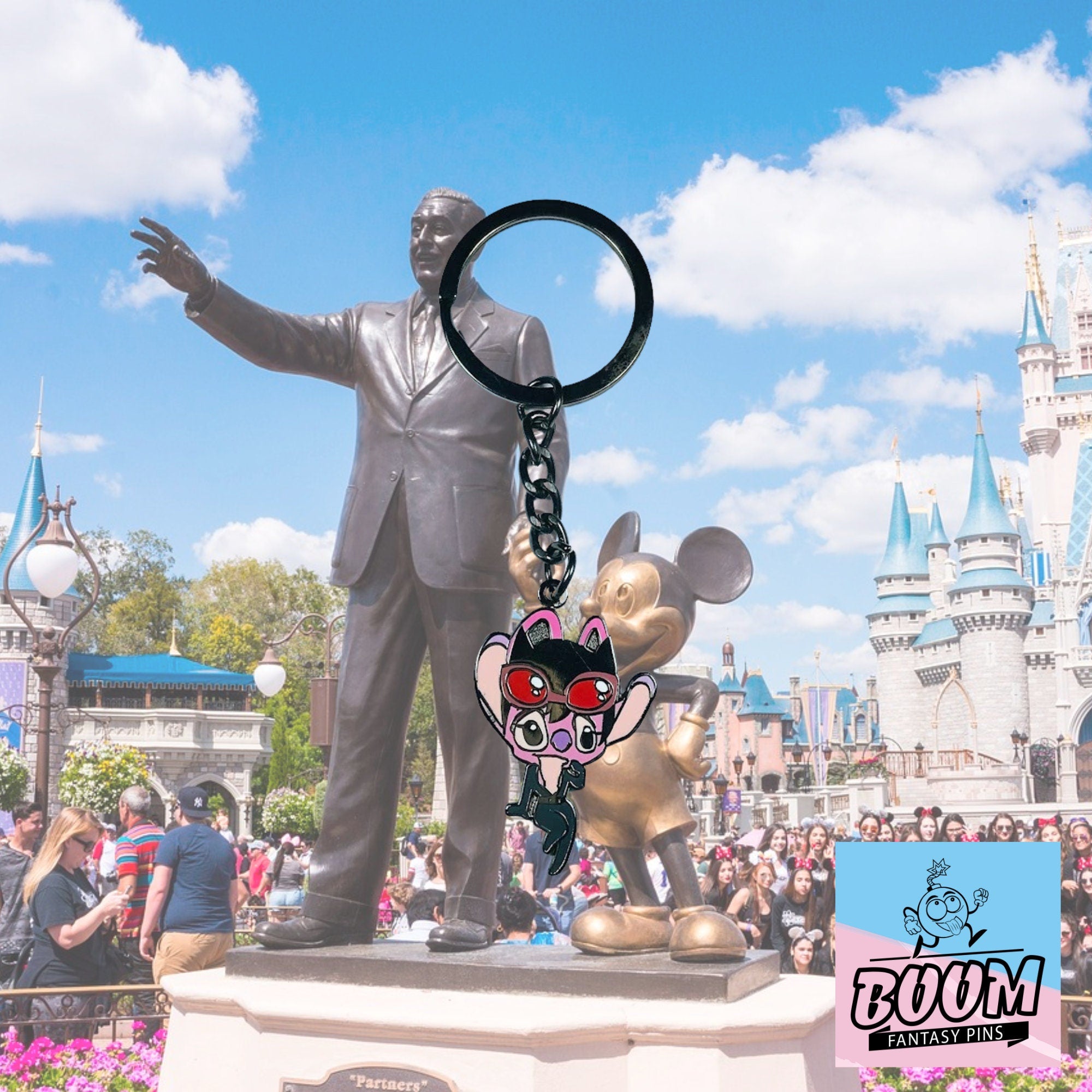 Llavero – Experimento Ángel 624 de Lilo y Stitch – Disney Fantasy