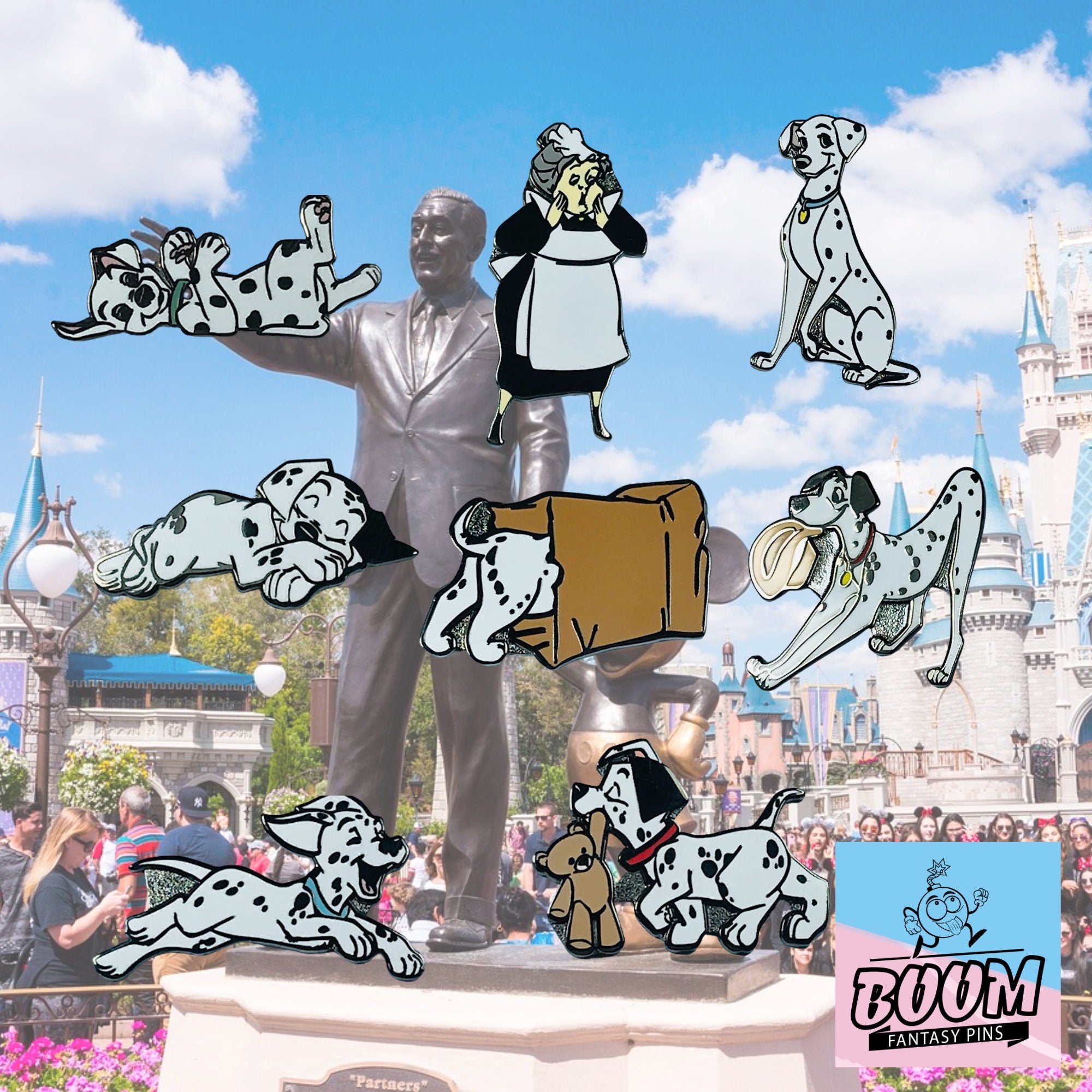 Pin's – Pongo des 101 Dalmatiens – Disney Fantasy