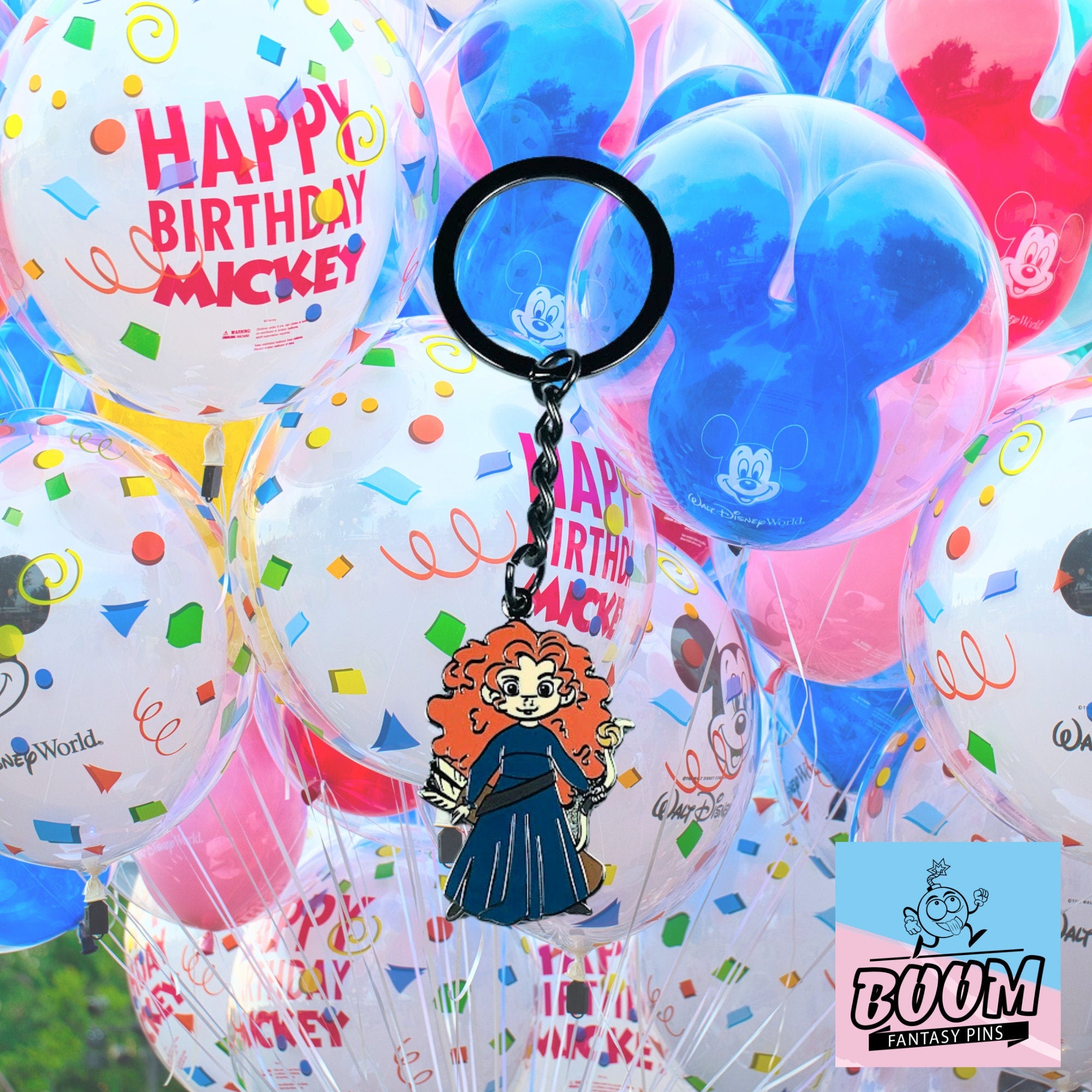 Llavero - Mérida de Valiente - Disney Fantasy