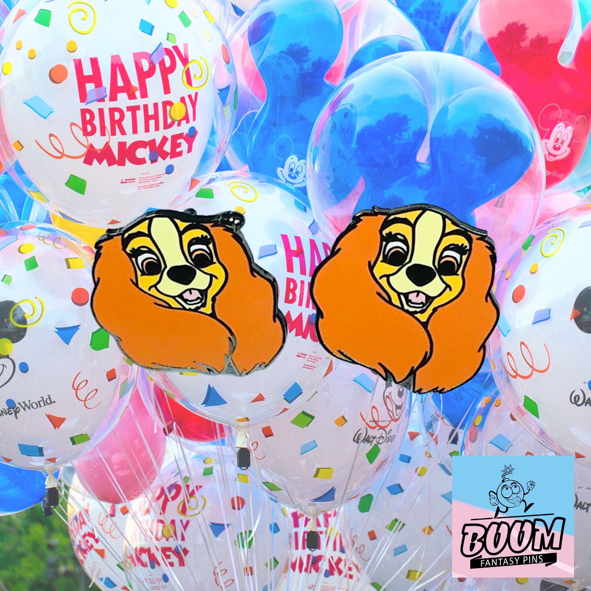 Boutons de manchette – La dame de La Belle et le Clochard – Disney Fantasy