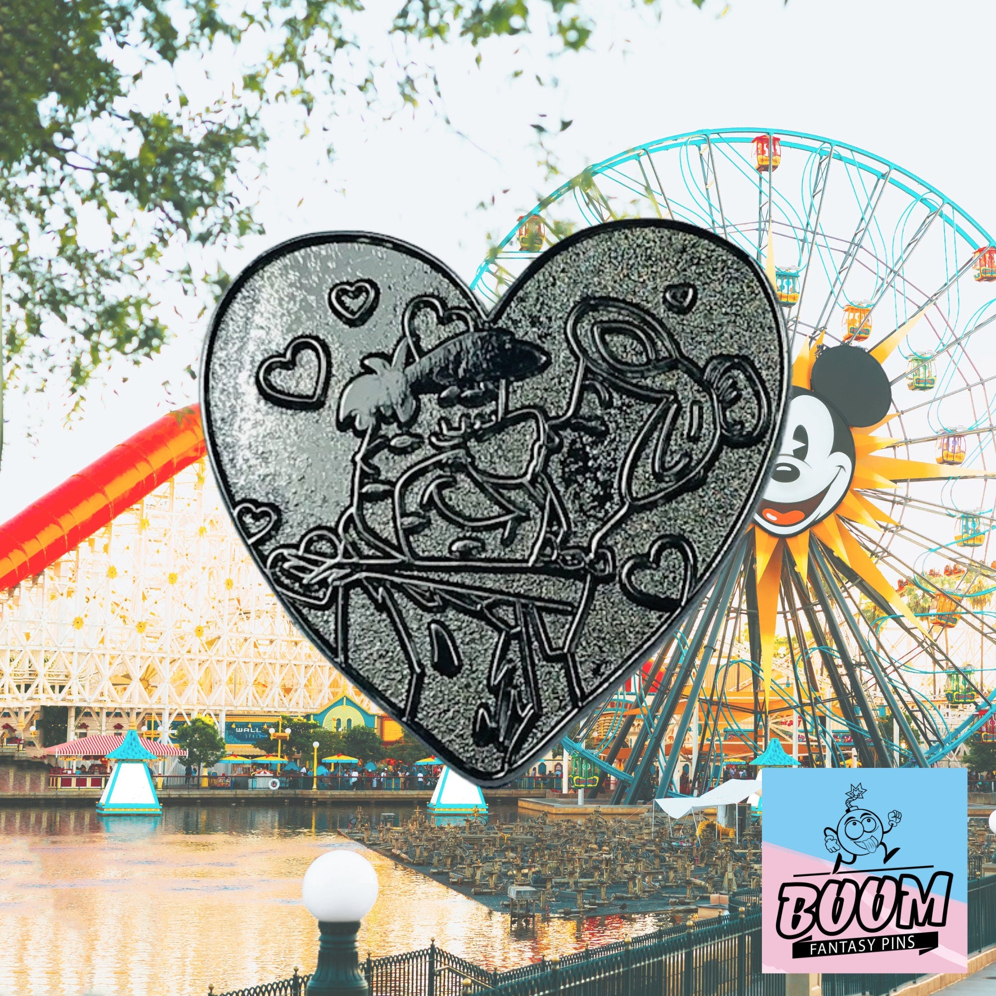 Pin – Pedro Picapiedra y Vilma Picapiedra de Los Picapiedra – Disney Fantasy