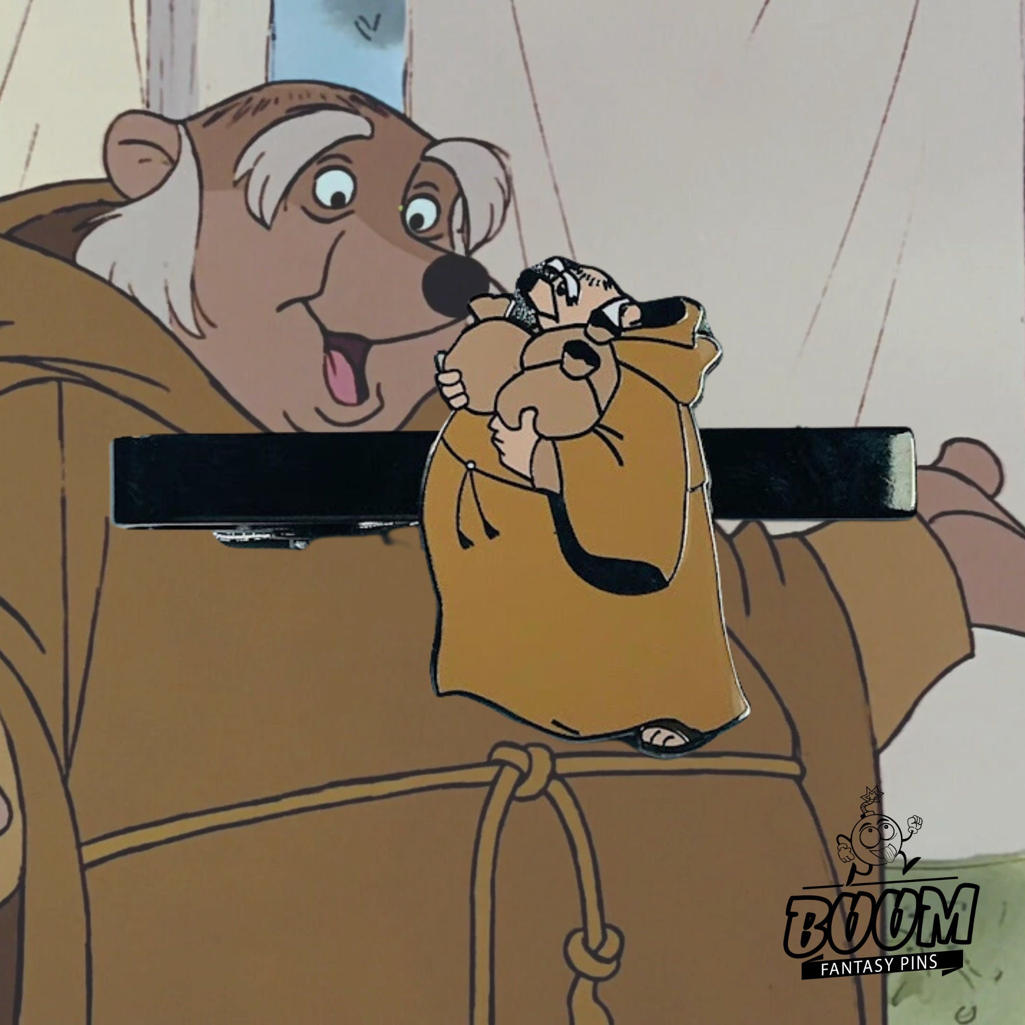 Pinza de corbata – Fraile Tuck de Robin Hood – Disney Fantasy