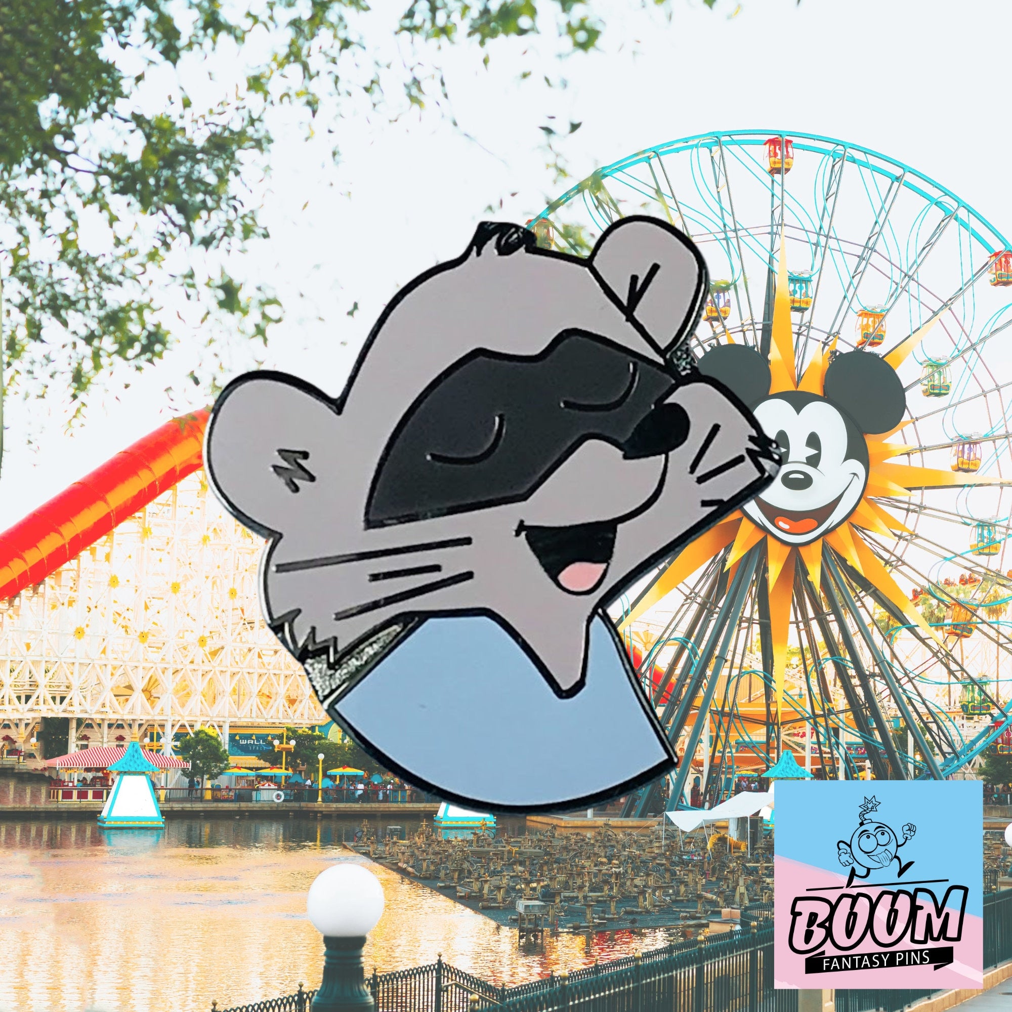 Pin – Mapache de Robin Hood – Disney Fantasy