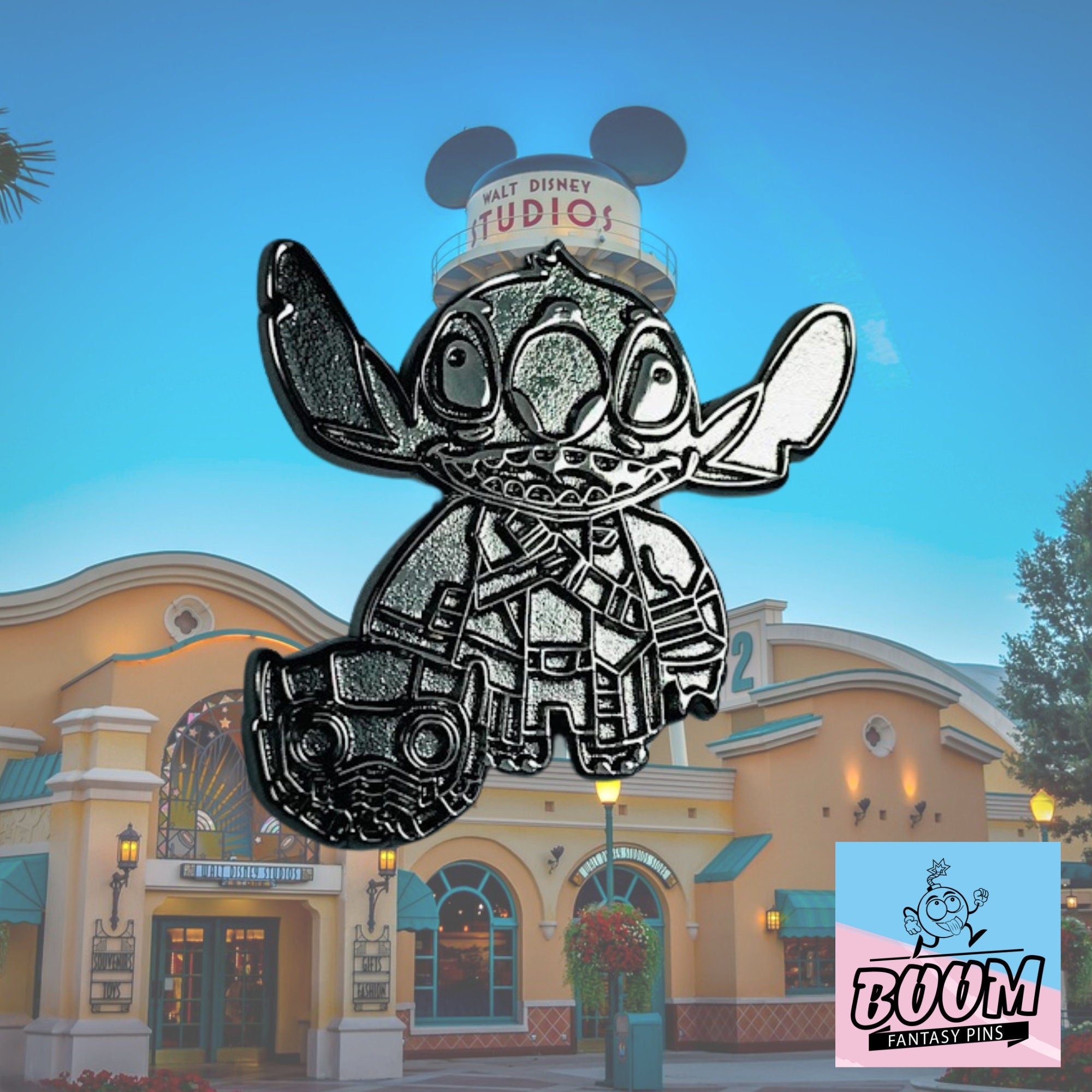 Prueba de alfileres: Stitch como Star-Lord de Lilo &amp; Stitch - Disney Fantasy