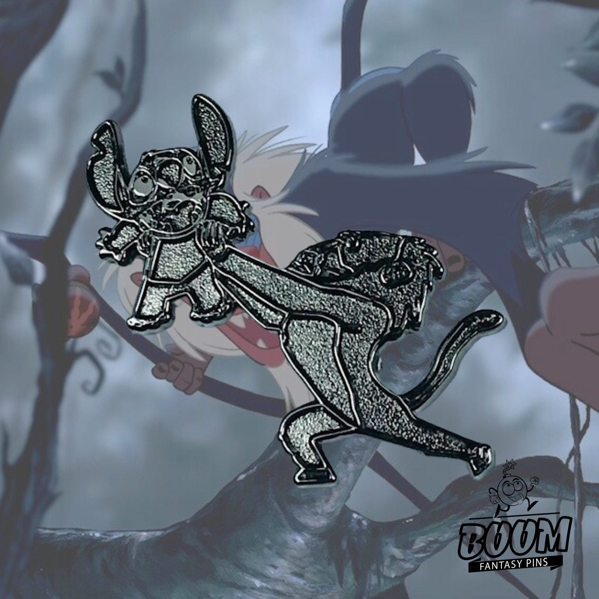 Épingle – Expérience 626 : Stitch avec Rafiki de Lilo &amp; Stitch – Disney Fantasy