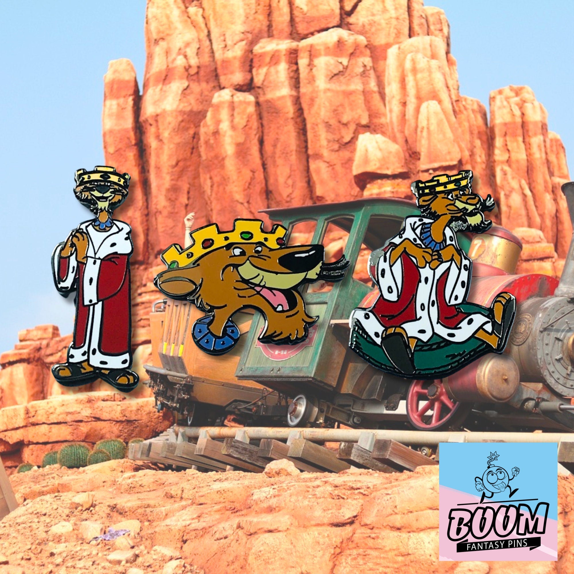 Pin – Príncipe Juan de Robin Hood – Disney Fantasy