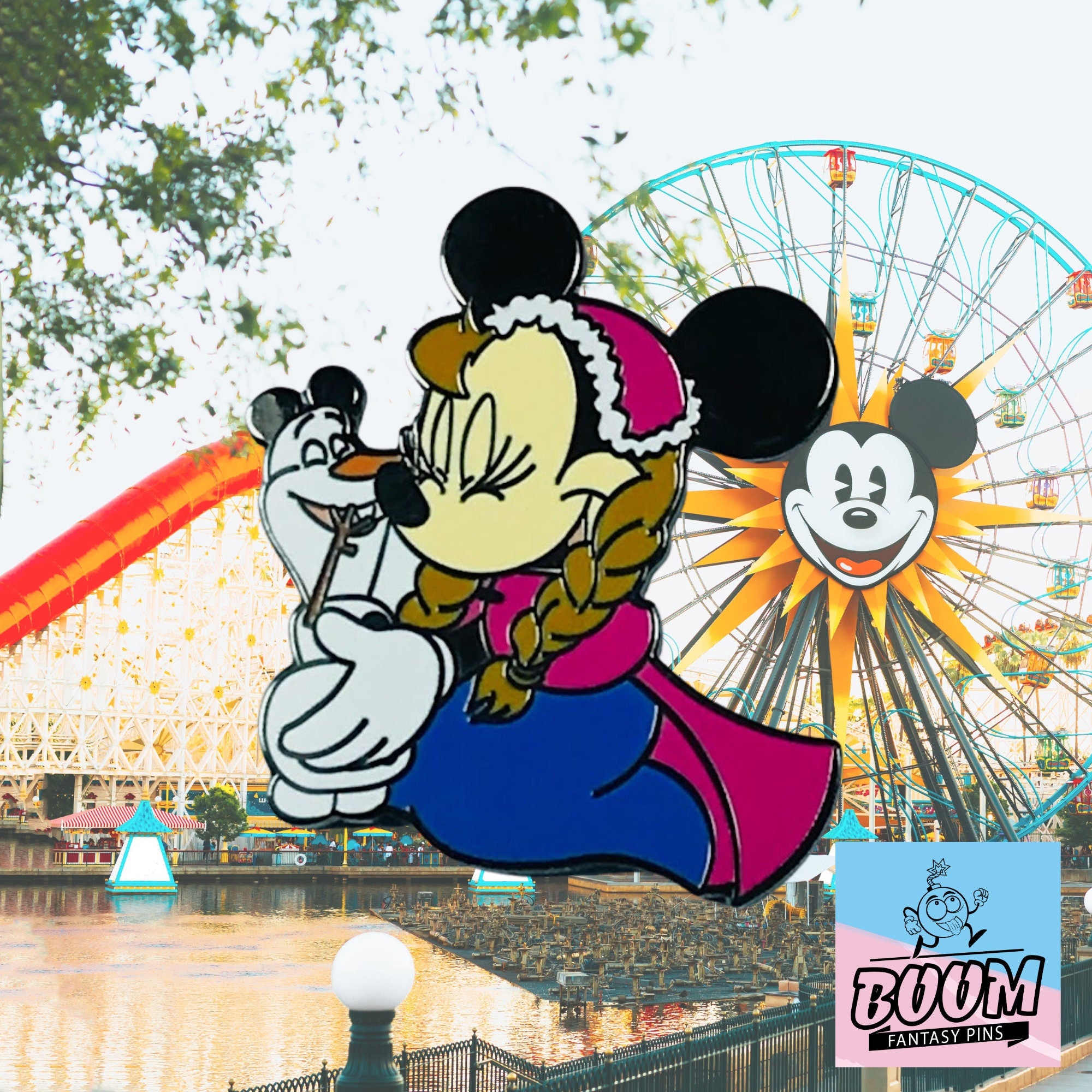 Pin – Minnie Mouse como Anna de Frozen – Disney Fantasy