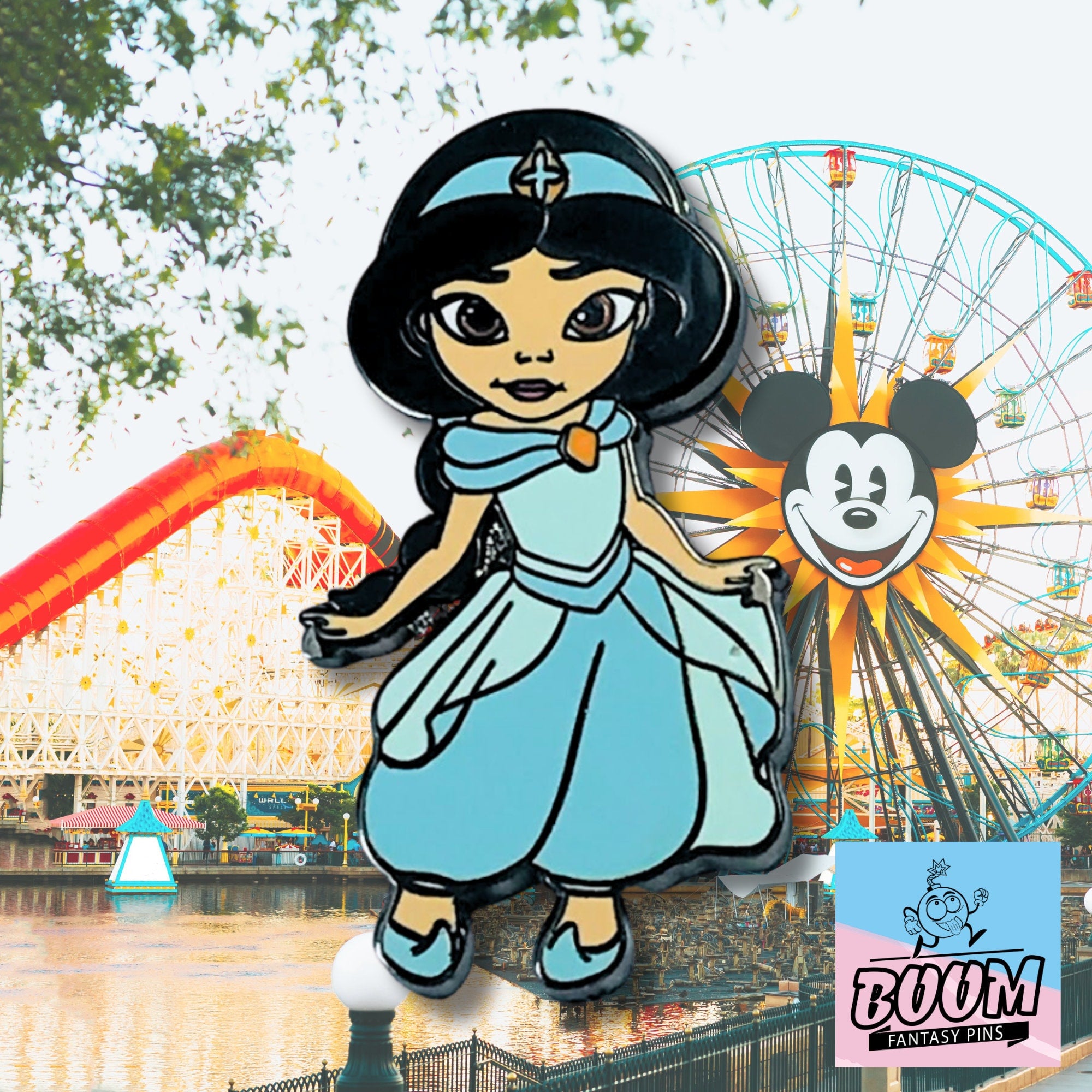 Pin's – Princesse Jasmine d'Aladdin – Disney Fantasy