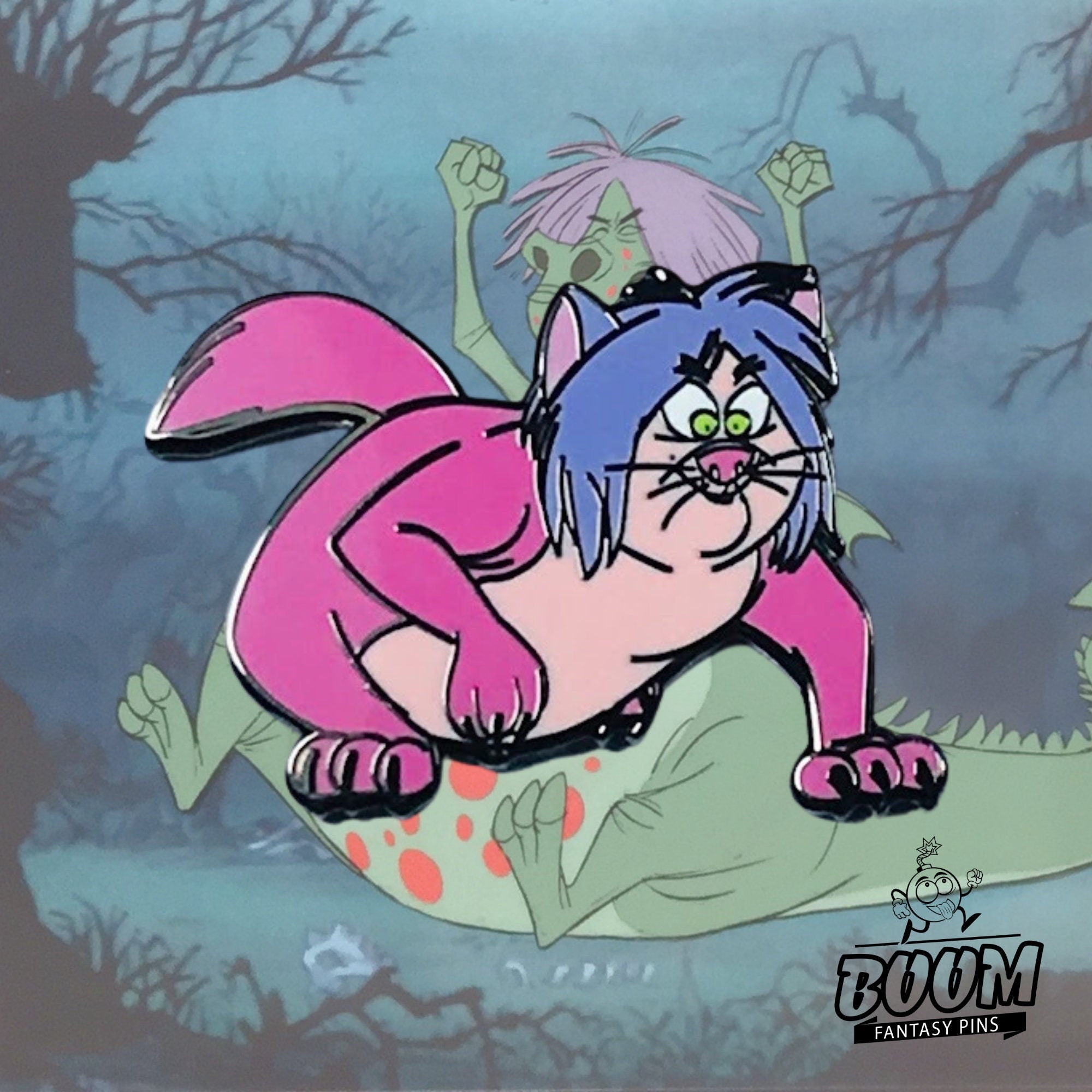 Pin's – Madame Mim en dragon du film Merlin l'Enchanteur – Disney Fantasy