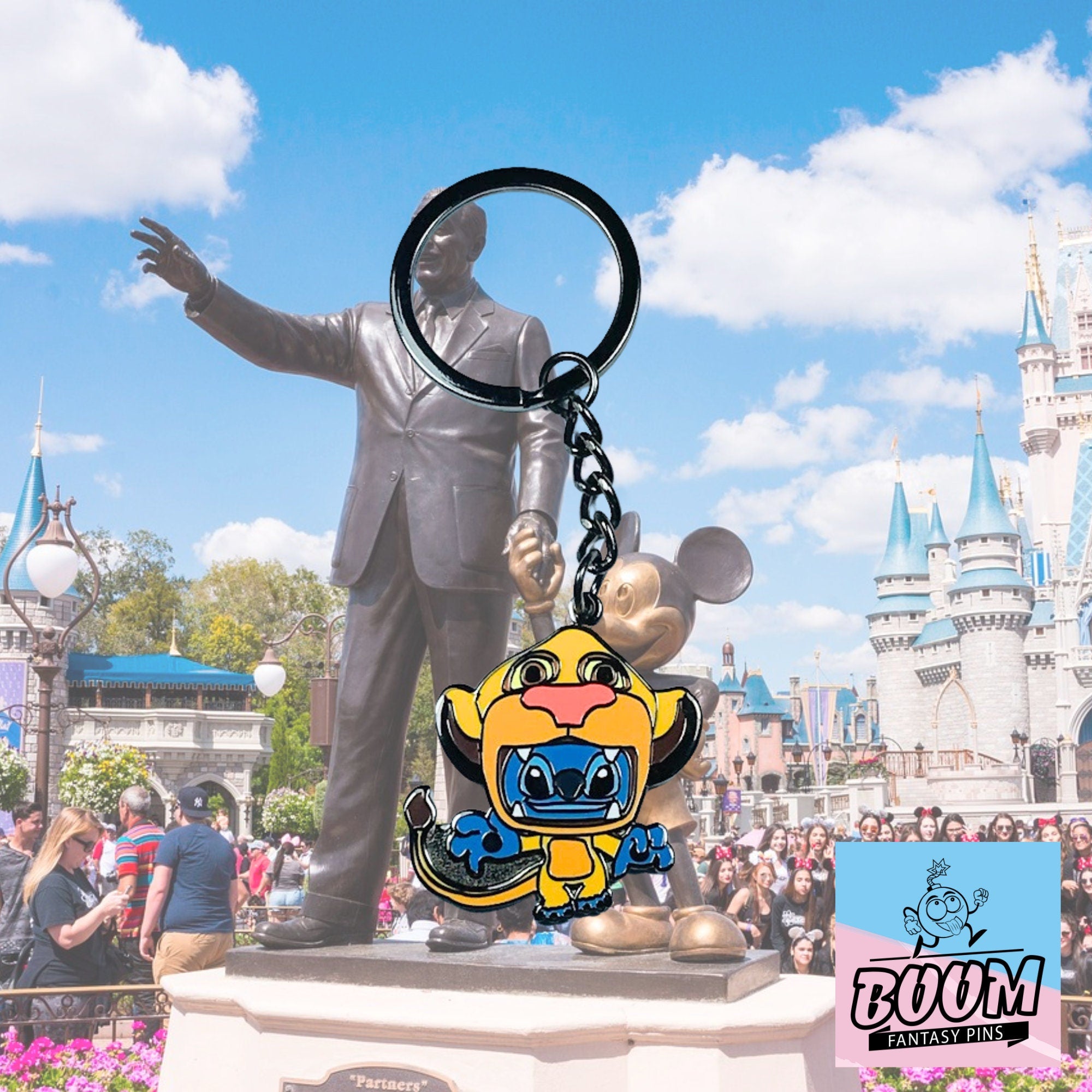 Porte-clés – Expérience 626 de Lilo &amp; Stitch – Disney Fantasy