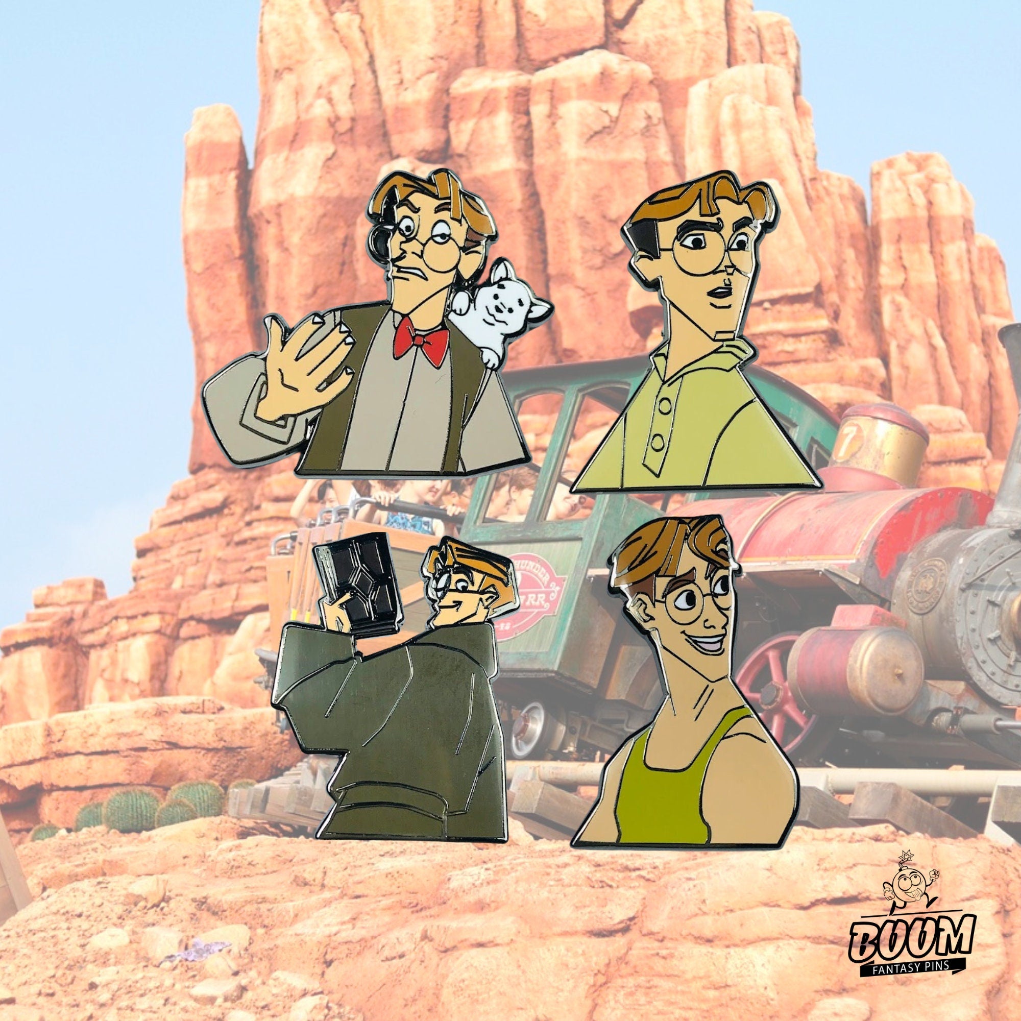 Pin – Milo Thatch from Atlantis The Lost Empire – Disney Fantasy