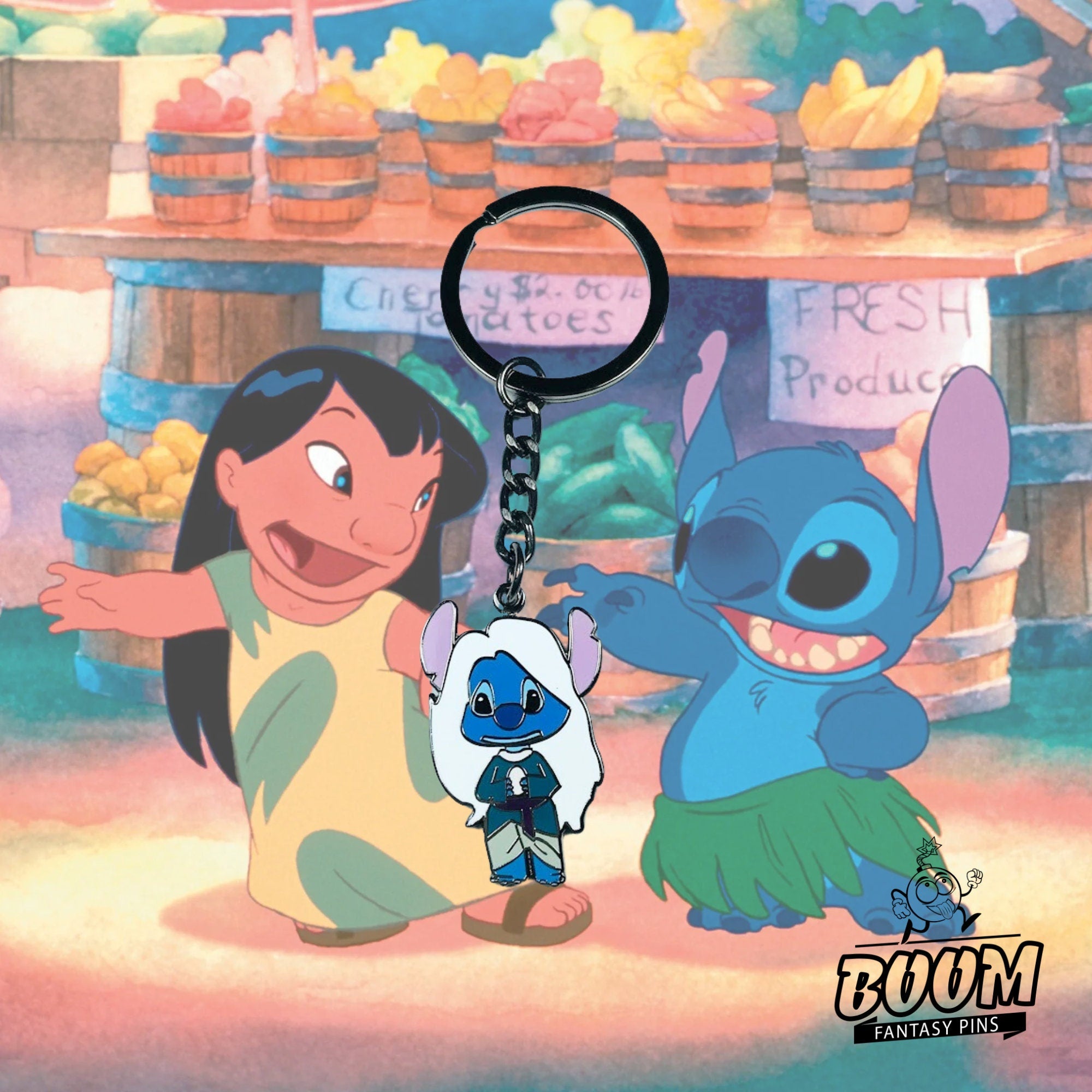 Llavero – Experimento 626 Stitch como Kida Nedakh de Lilo &amp; Stitch – Disney Fantasy