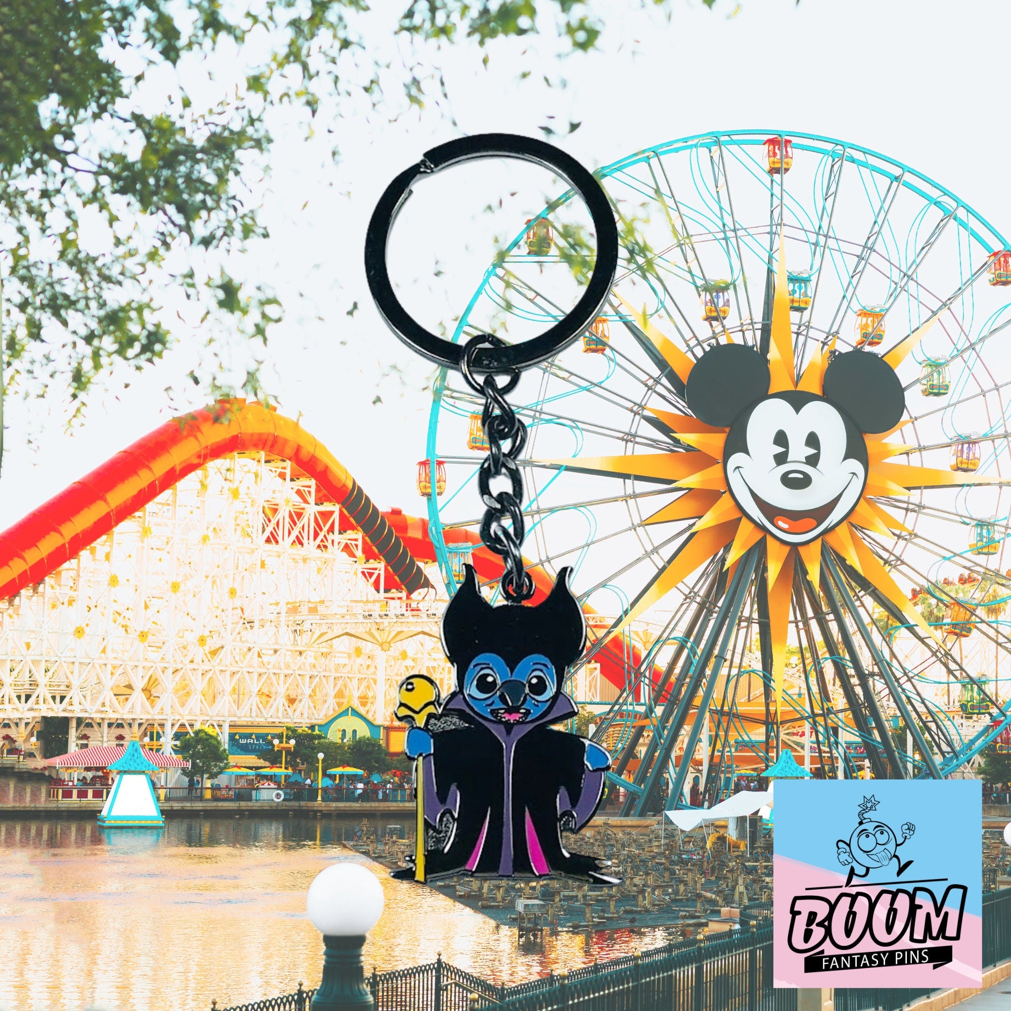 Llavero – Experimento 626 Stitch como Maléfica de Lilo &amp; Stitch – Disney Fantasy