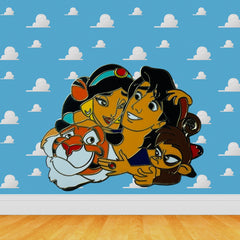 Pin – Princesa Jasmine Abu y Rajah de Aladdin – Disney Fantasy