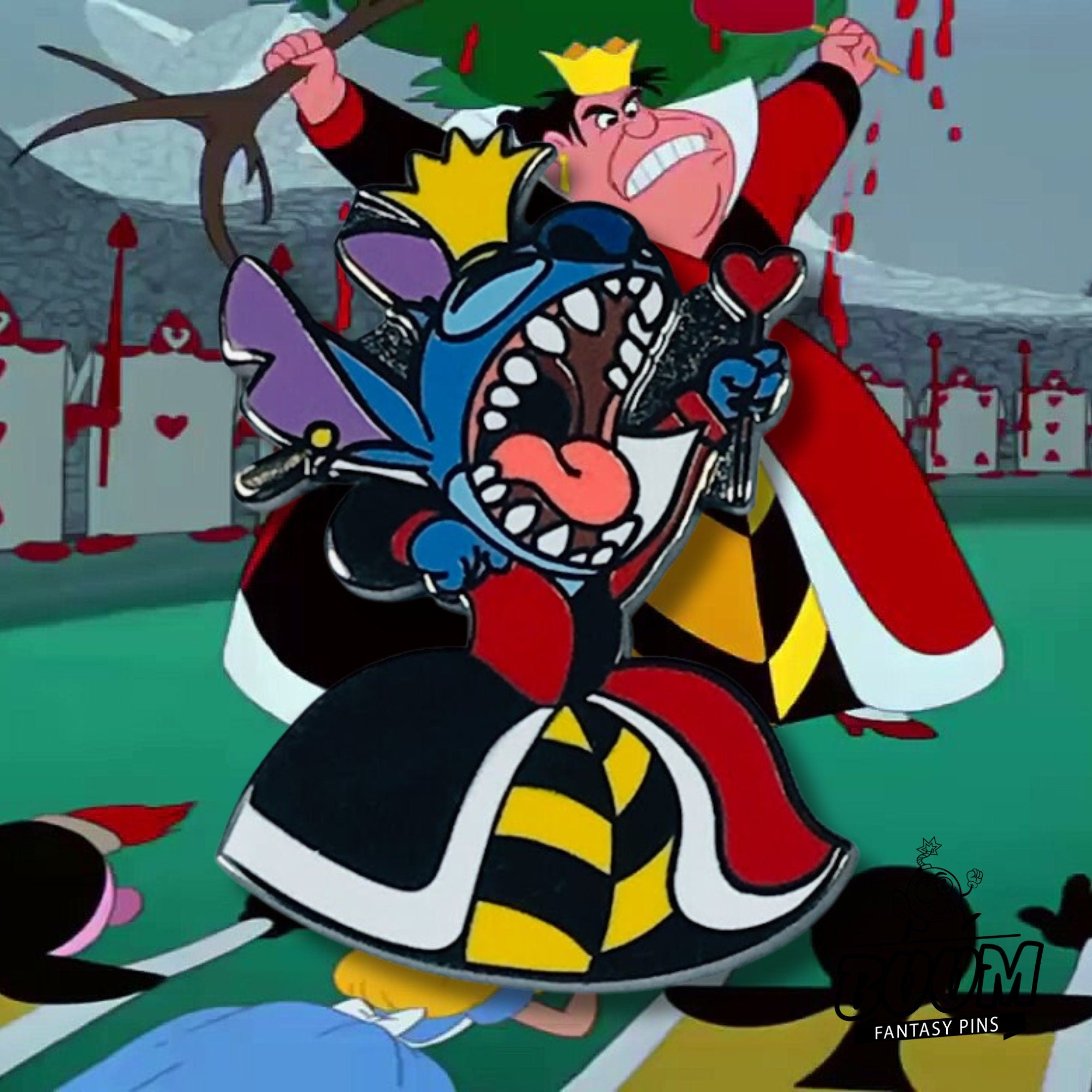 Épingle – Expérience 626 en Reine Rouge de Lilo &amp; Stitch – Disney Fantasy