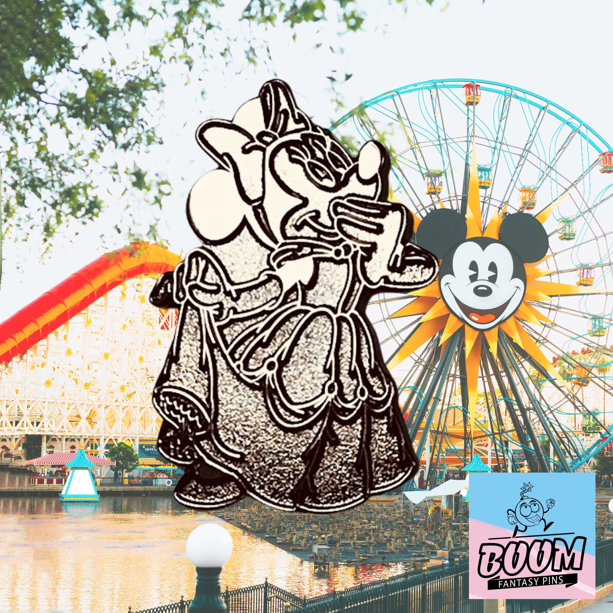 Pin's – Minnie Mouse en Belle de La Belle et la Bête – Disney Fantasy