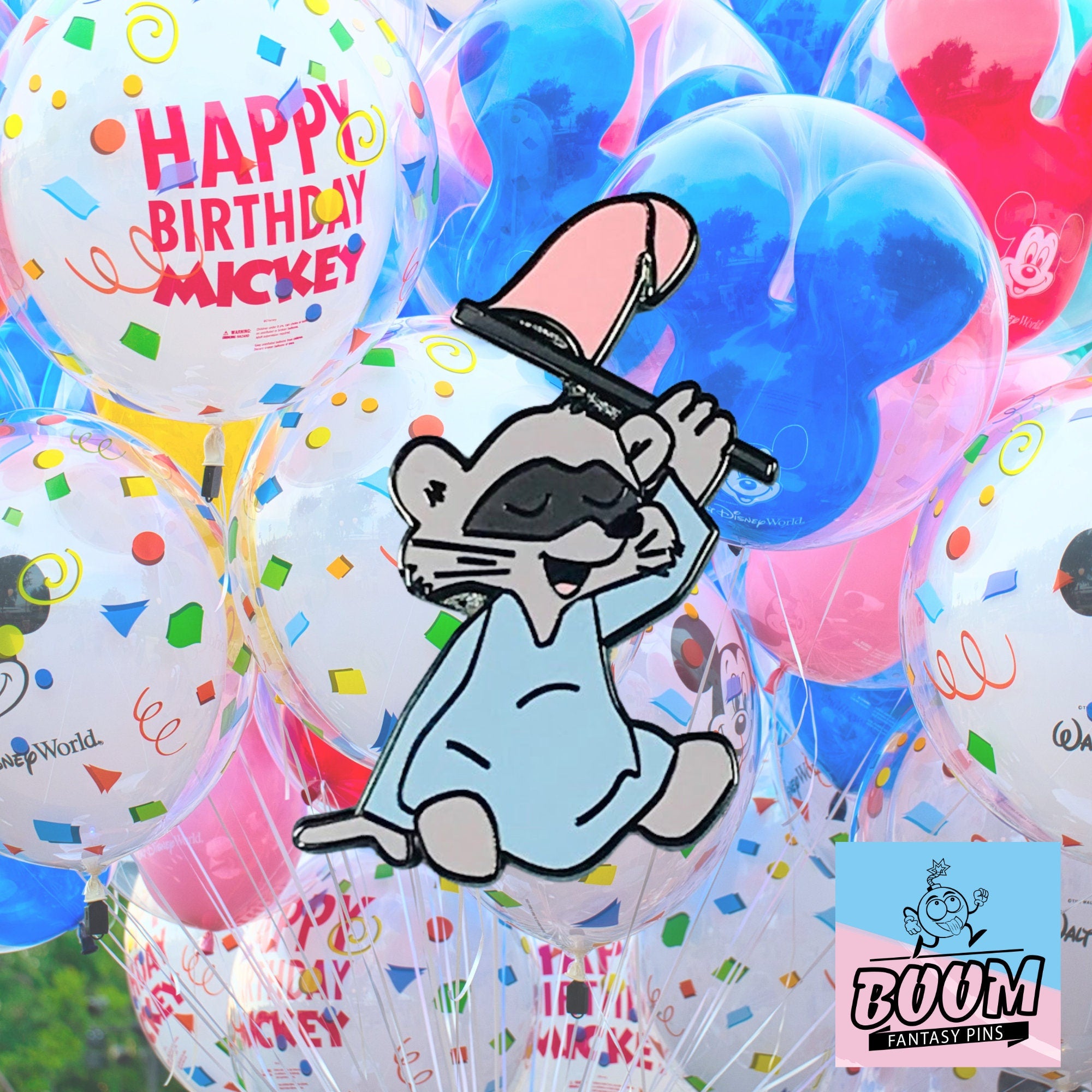 Pin – Mapache de Robin Hood Disney Fantasy