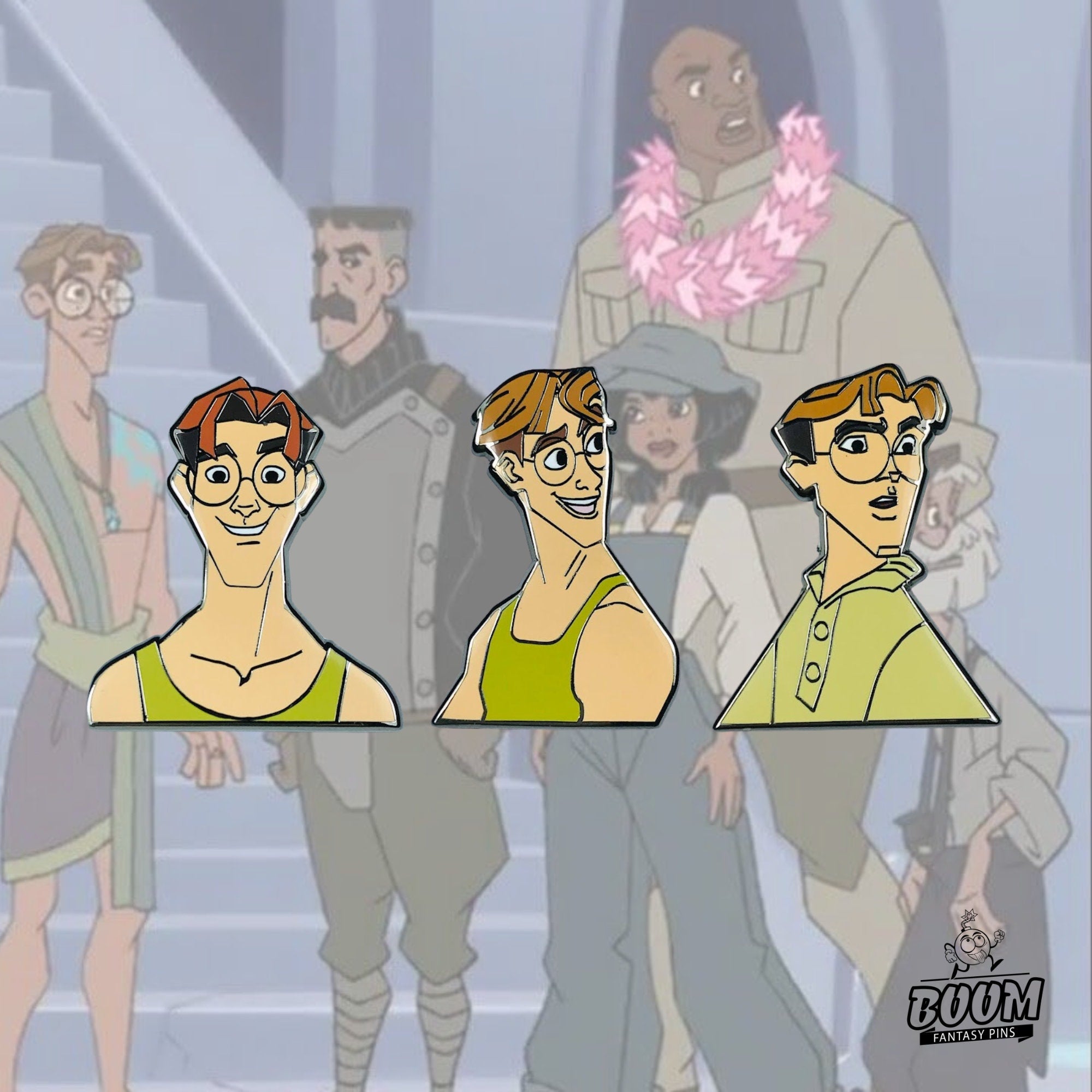 Pin – Milo Thatch from Atlantis The Lost Empire – Disney Fantasy