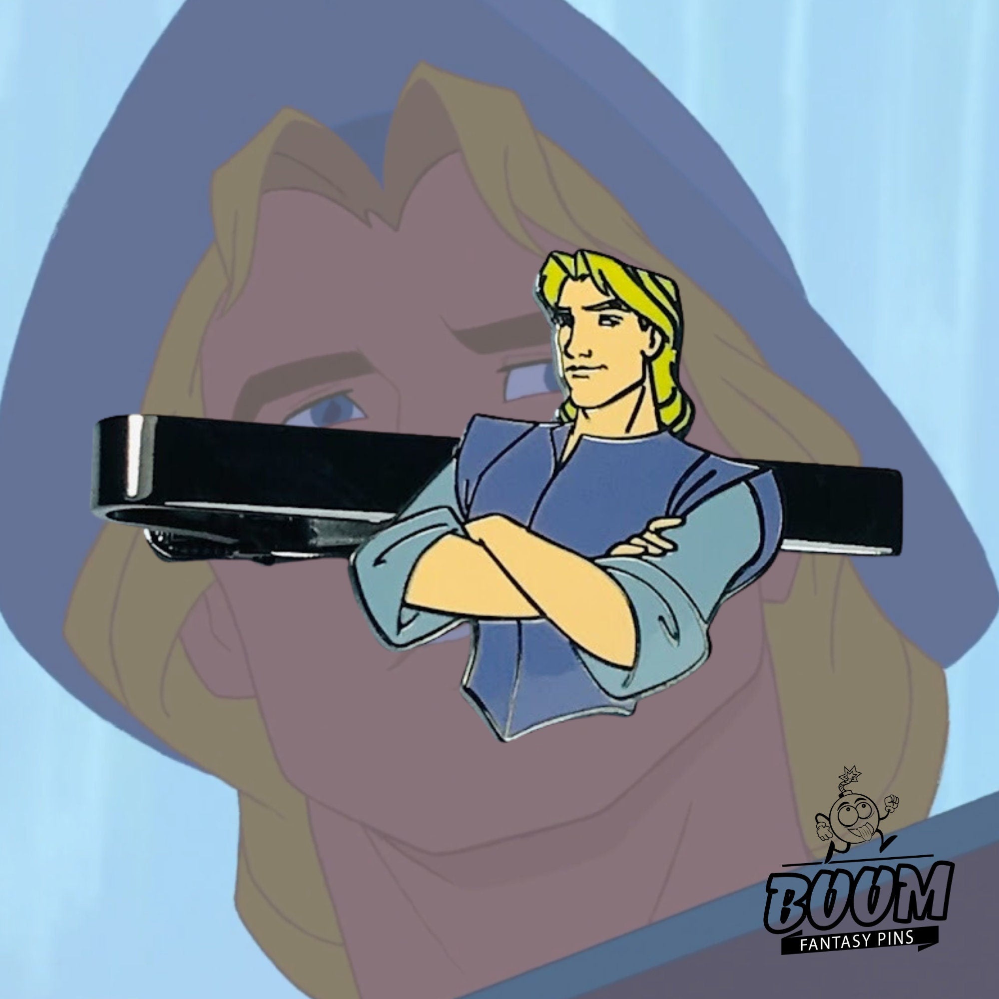 Pinza de corbata – Capitán John Smith de Pocahontas – Disney Fantasy