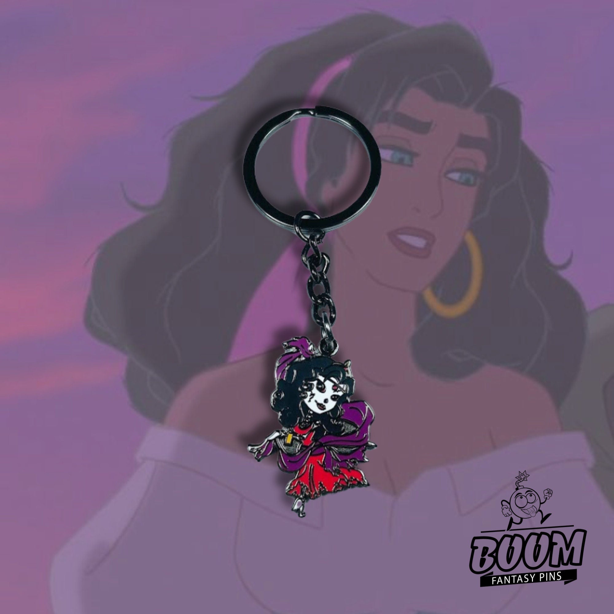 Llavero – Esmeralda de El Jorobado de Notre Dame – Disney Fantasy