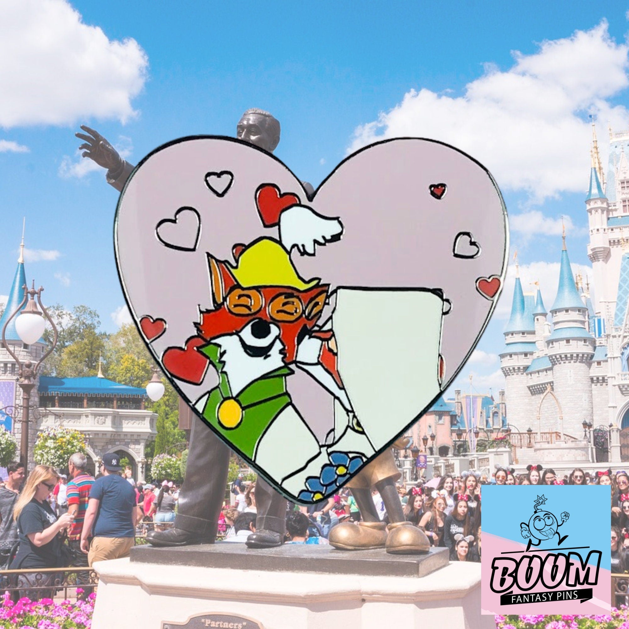 Pin – Lady Marian y Robin Hood de Robin Hood – Disney Fantasy