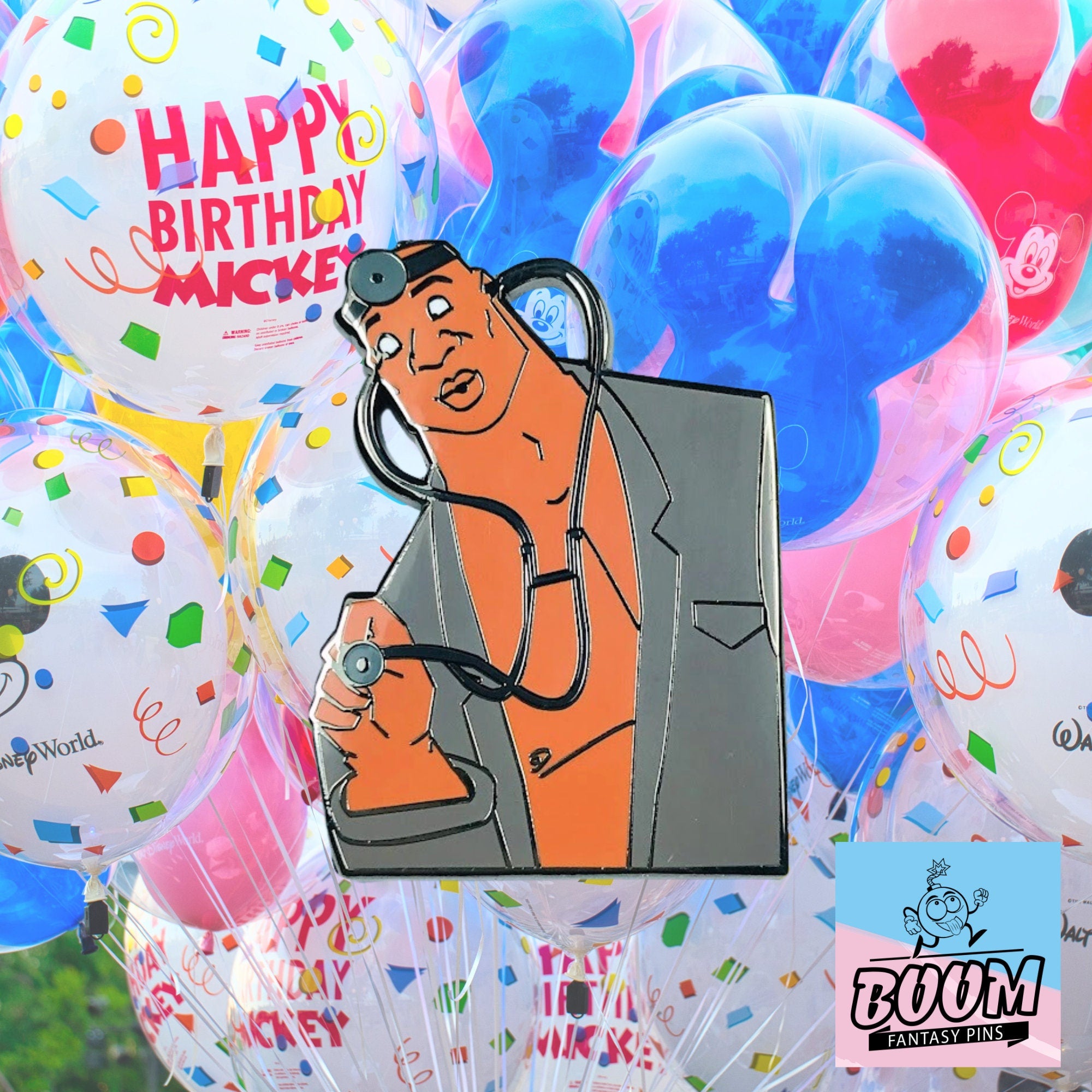 Pin del Dr. Joshua Sweet de Atlantis: El Imperio Perdido – Disney Fantasy