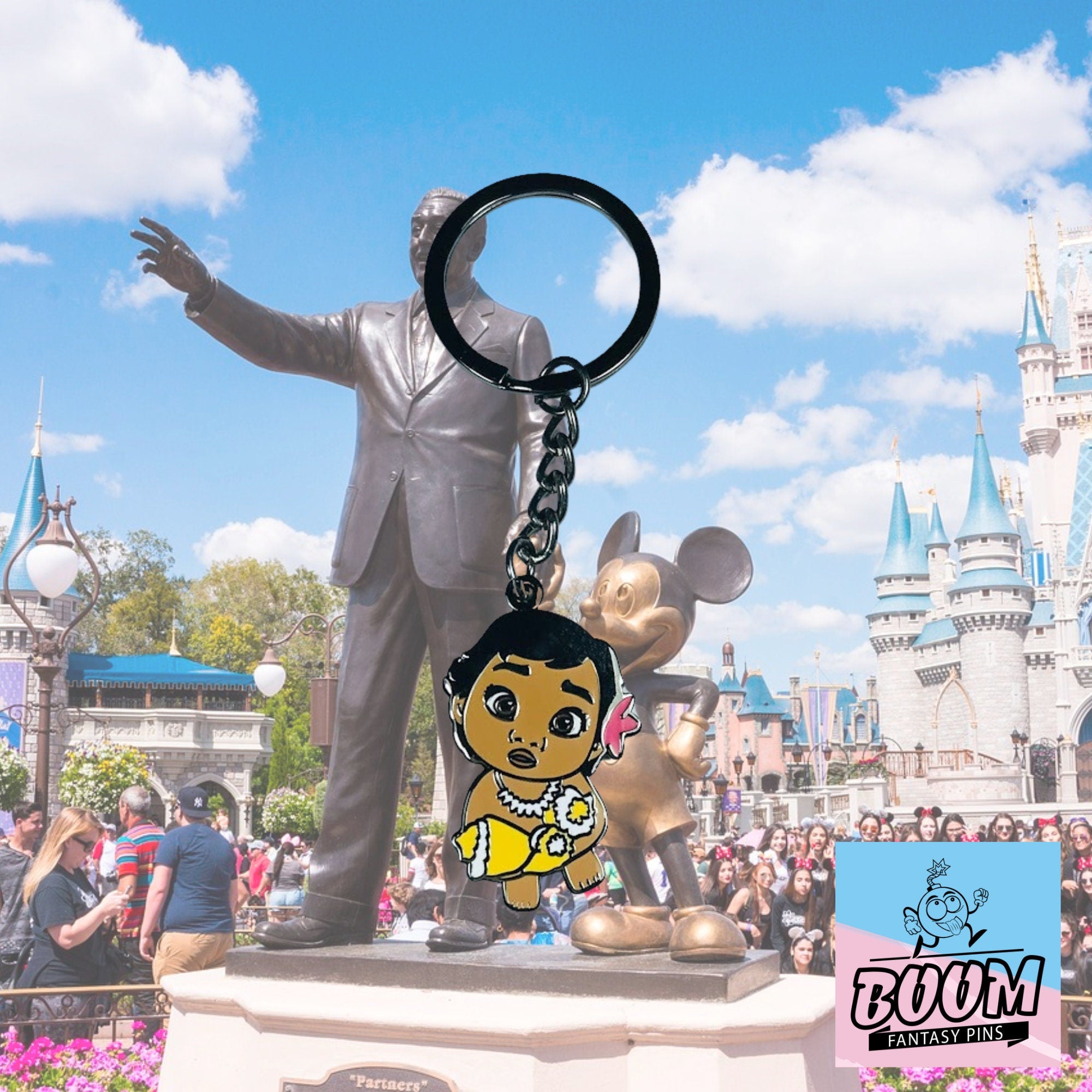 Porte-clés – Bébé Moana du film Vaiana – Disney Fantasy