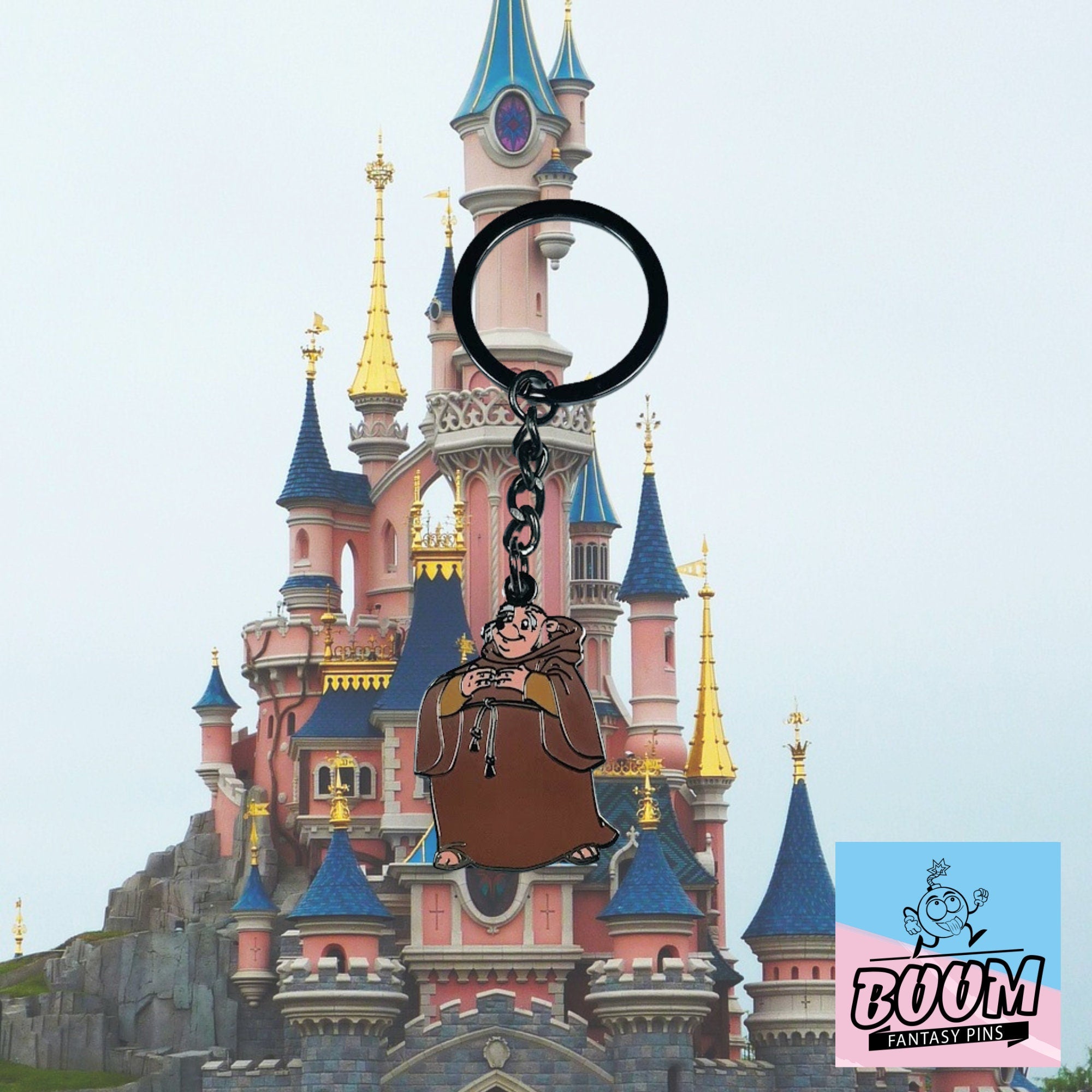 Llavero – Fraile Tuck de Robin Hood – Disney Fantasy