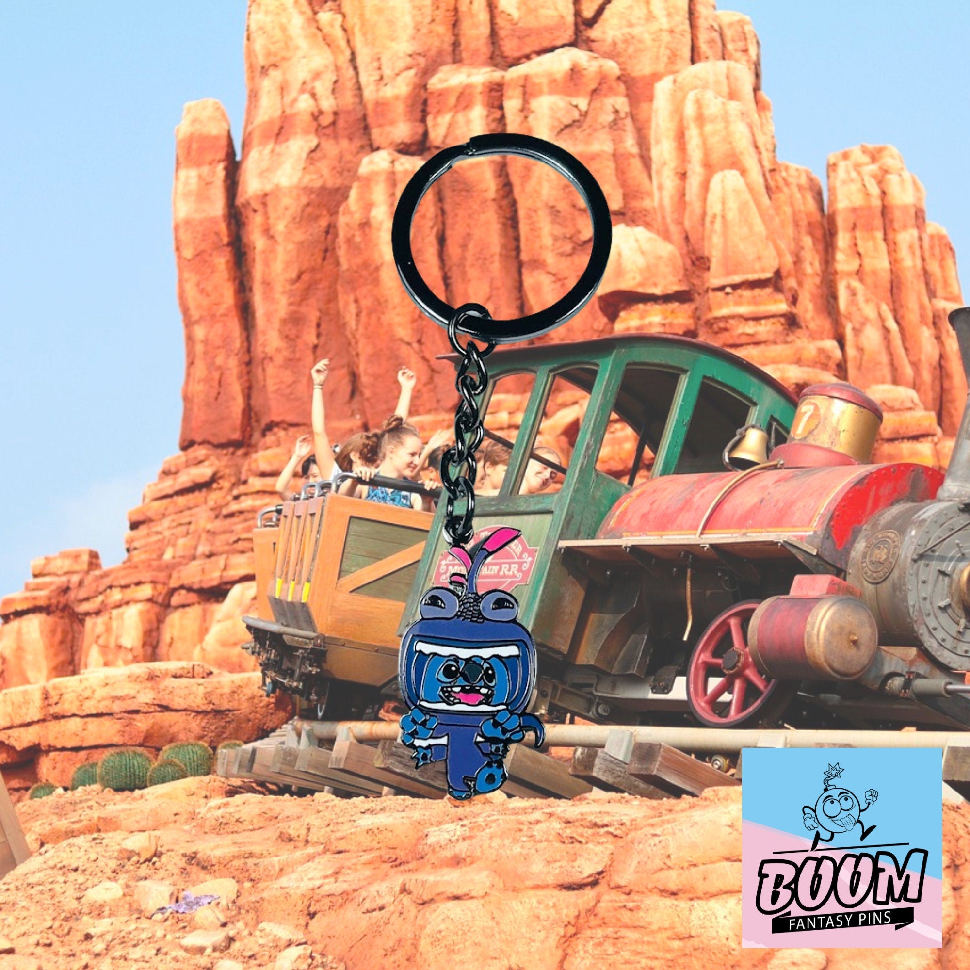 Llavero – Stitch como experimento 626 de Lilo y Stitch – Disney Fantasy