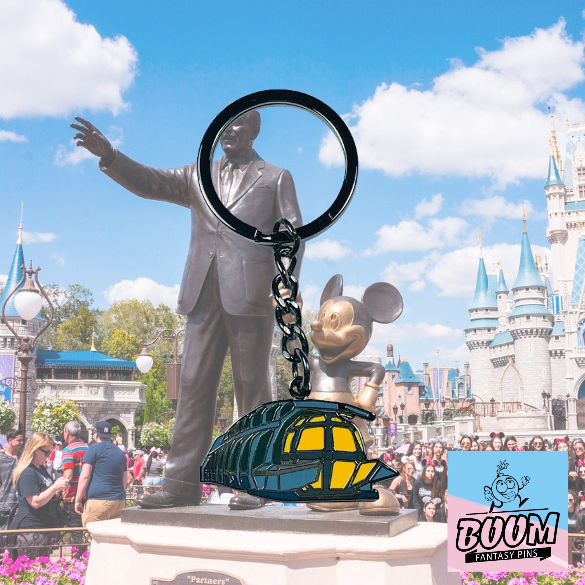 Llavero – Ulysses Everett de Atlantis: El Imperio Perdido – Disney Fantasy