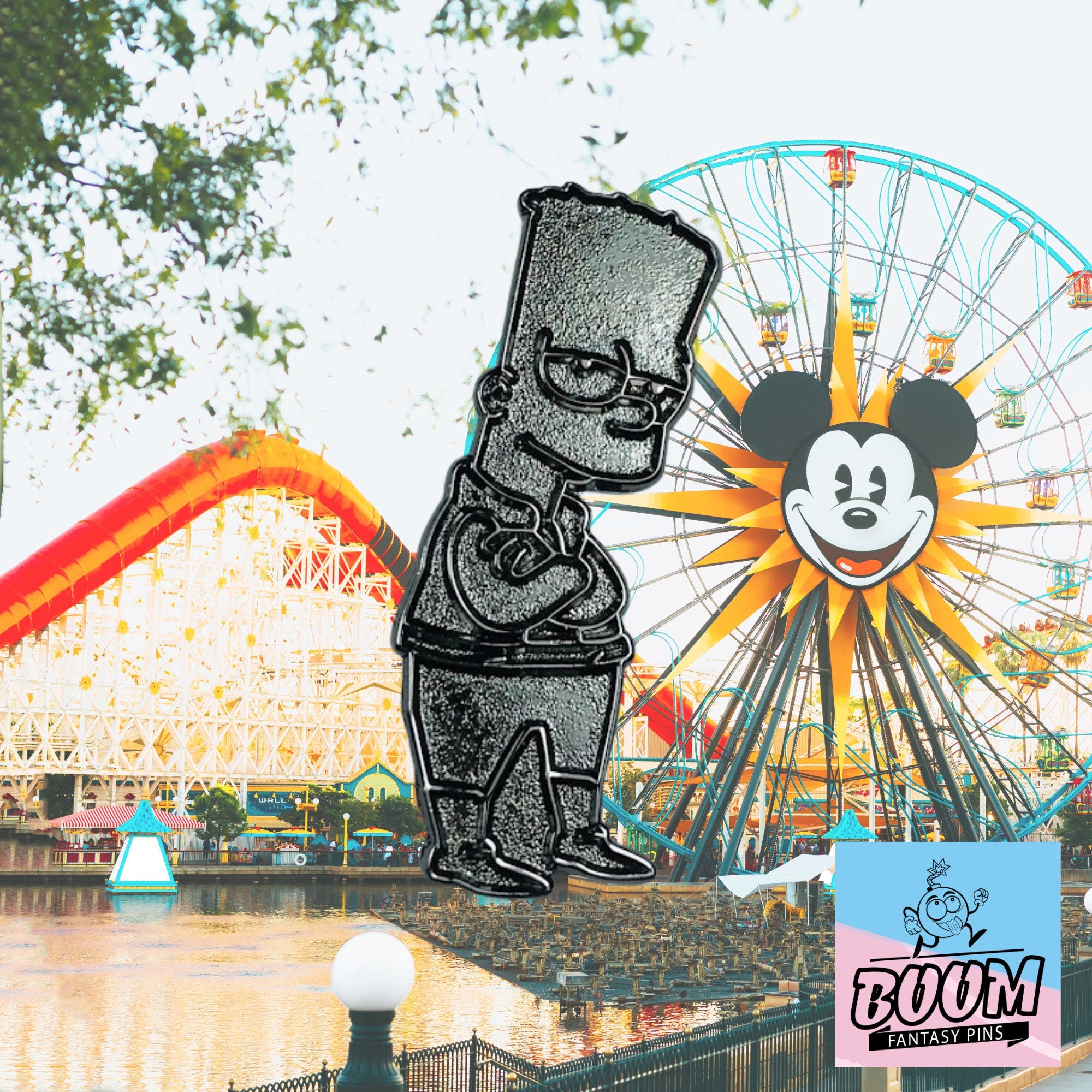 Pin – Bart Simpson de Los Simpson – Disney Fantasy