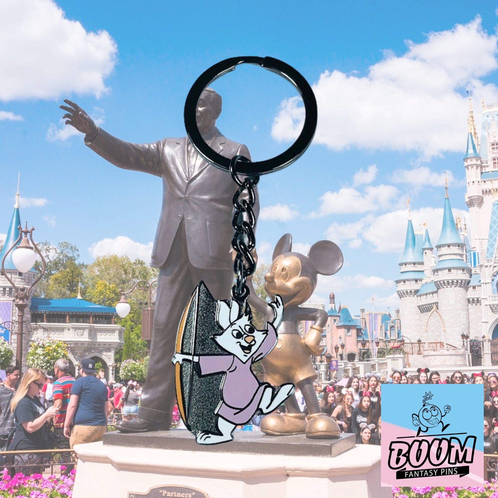 Llavero – Skippy el conejo de Robin Hood – Disney Fantasy