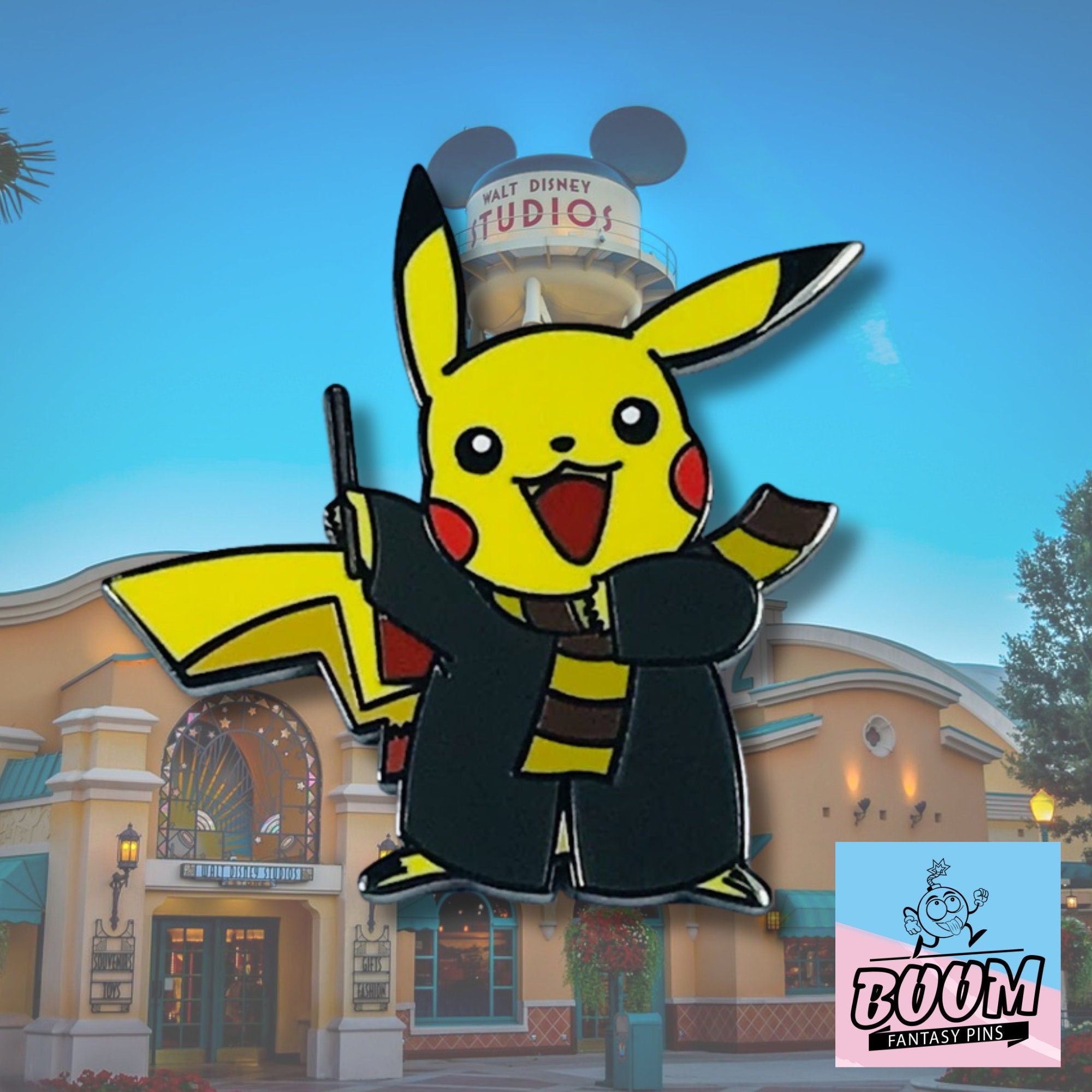 Pin – Pikachu de Pokémon como Harry Potter – Disney Fantasy