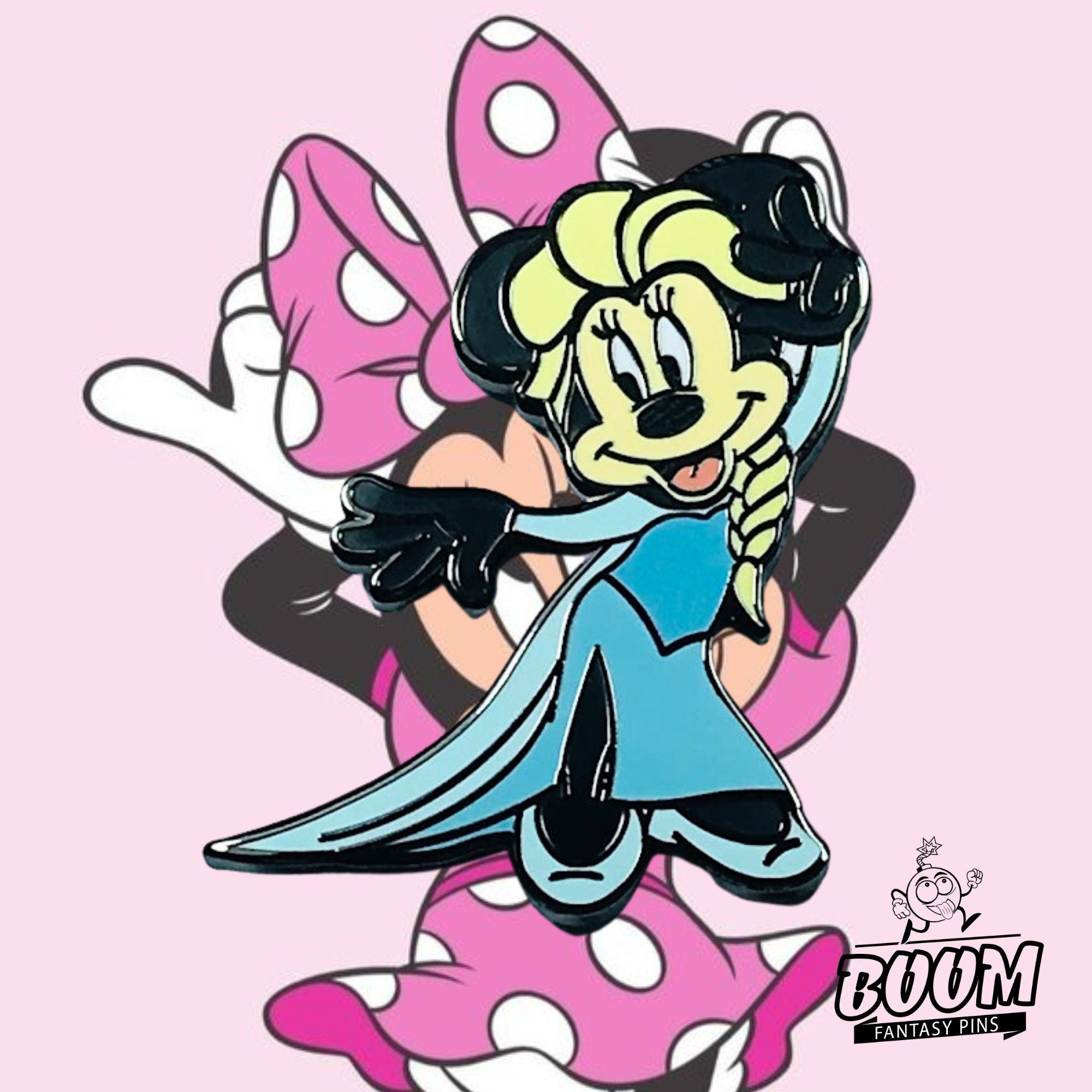 Pin – Minnie Mouse como Elsa de Frozen – Disney Fantasy