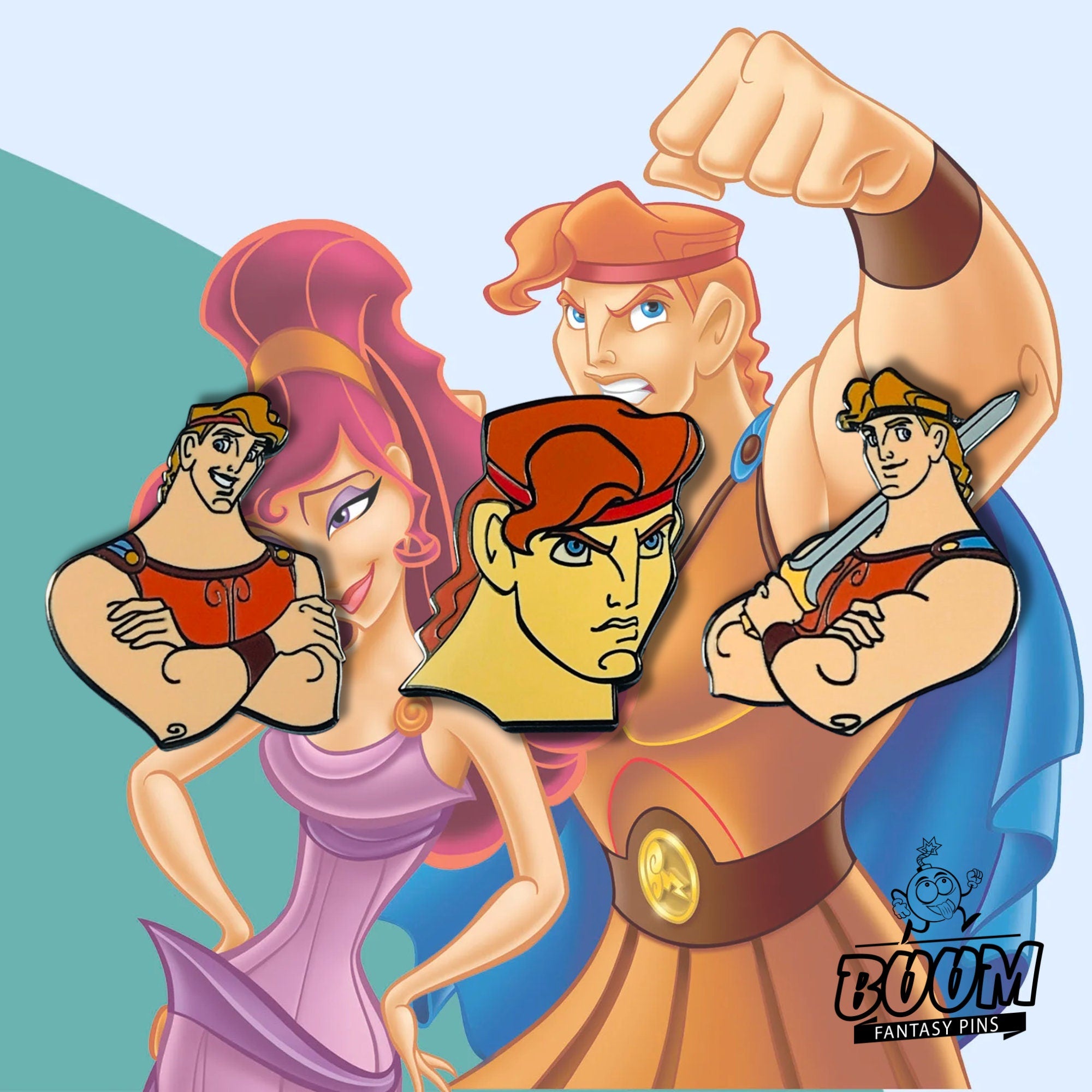 Pin's – Hercule du film Hercule de Disney Fantasy