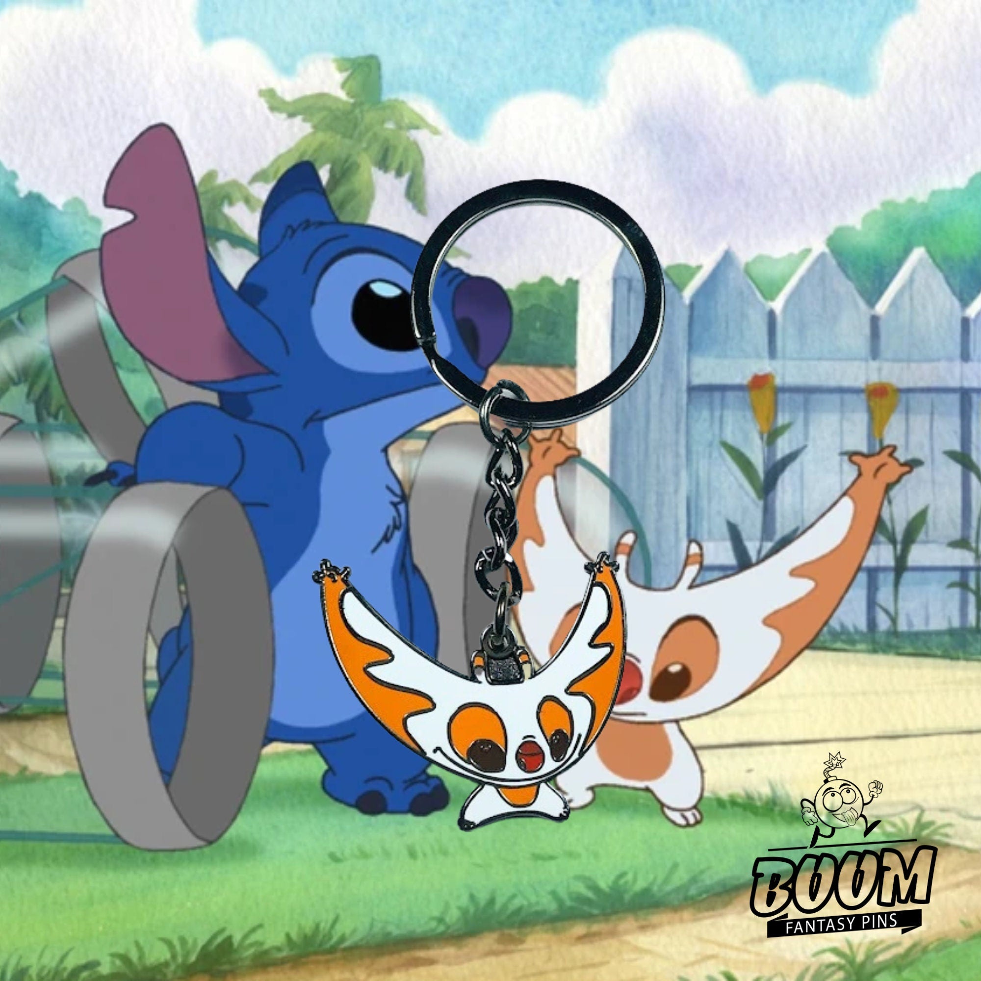 Llavero – Experimento Boomer 149 de Lilo y Stitch – Disney Fantasy