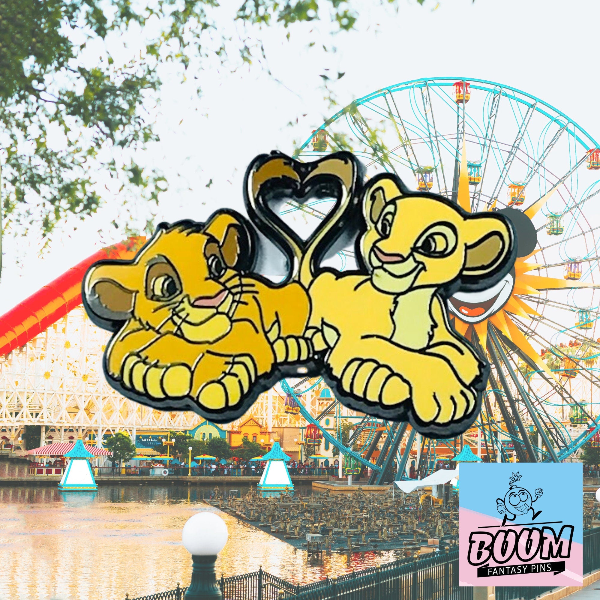 Pin – Nala y Simba de El Rey León – Disney Fantasy