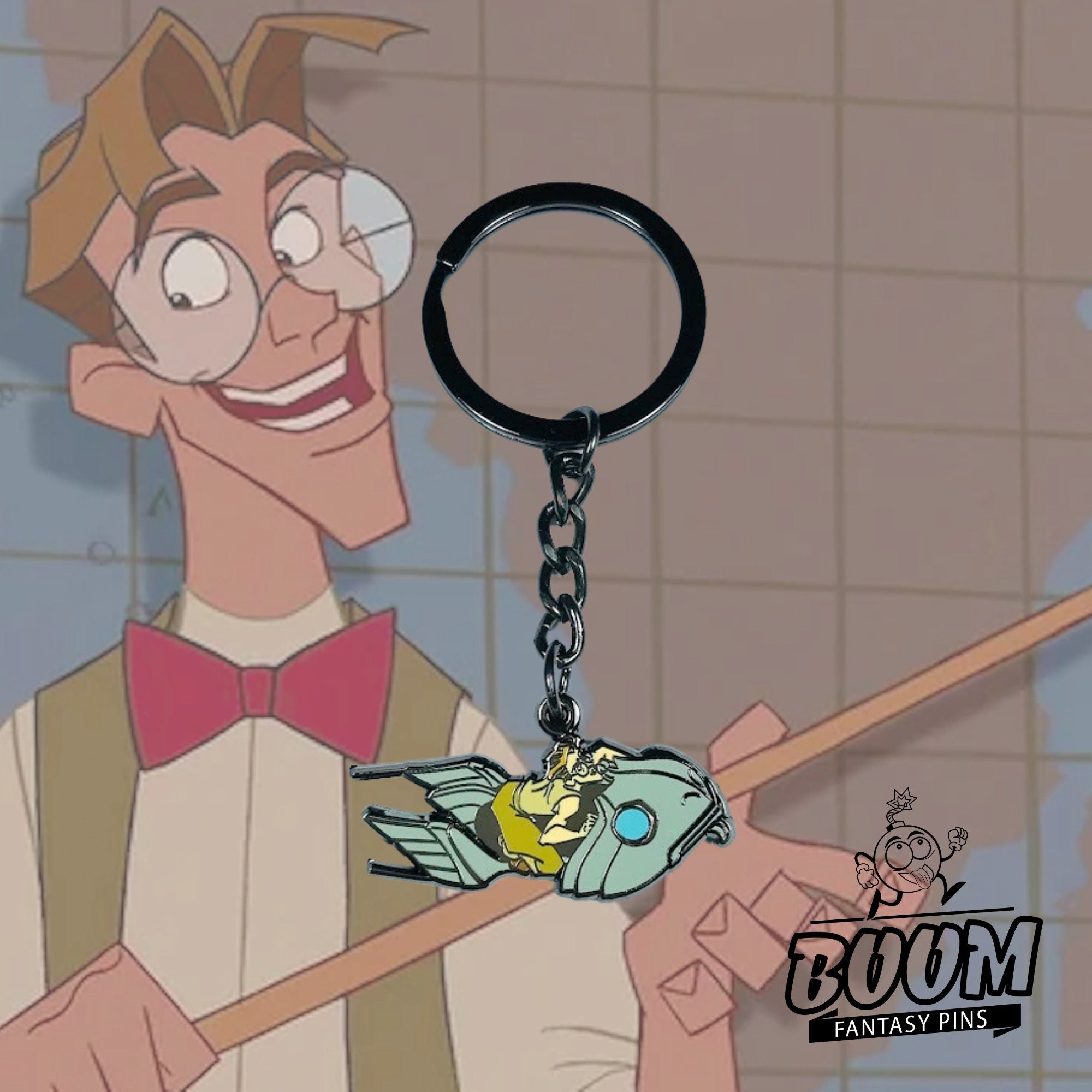 Porte-clés - Milo Thatch d'Atlantide - Disney Fantasy